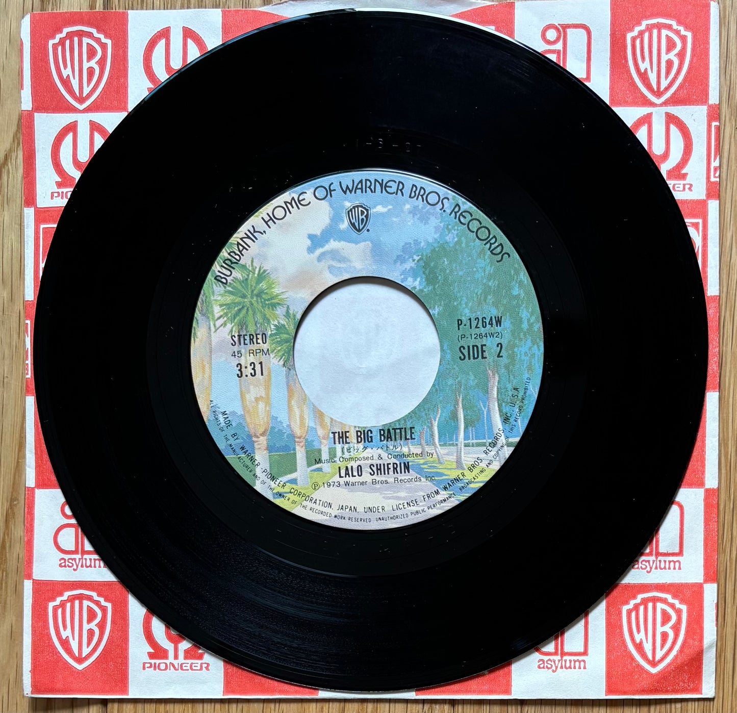 Lalo Schifrin “Theme From Enter The Dragon” c/w “Big Battle” (1973)