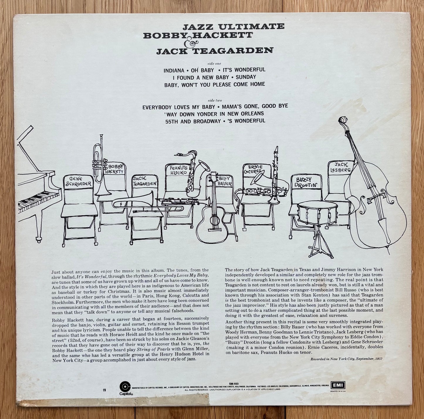 Bobby Hackett & Jack Teagarden "Jazz Ultimate" (19??)