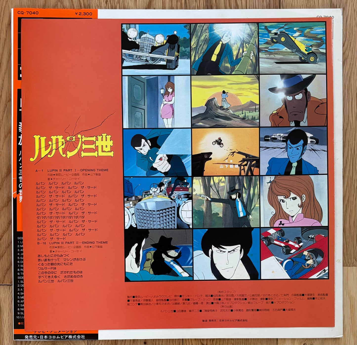 Takeo Yamashita “Lupin The 3rd BGM” (1980)