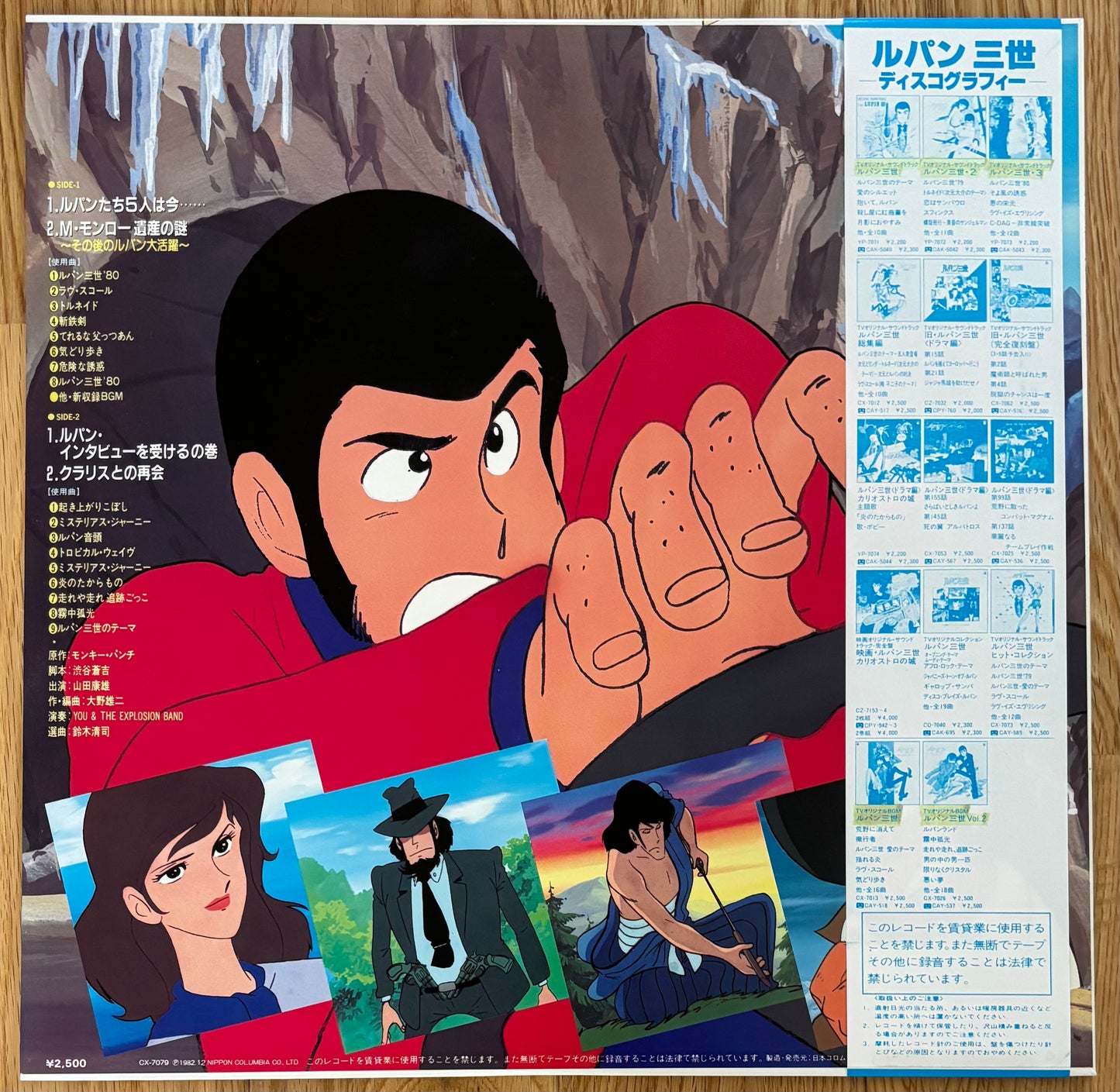 Yuji Ohno (You & The Explosion Band) “Lupin The 3rd - Talks Lupin” (1982)