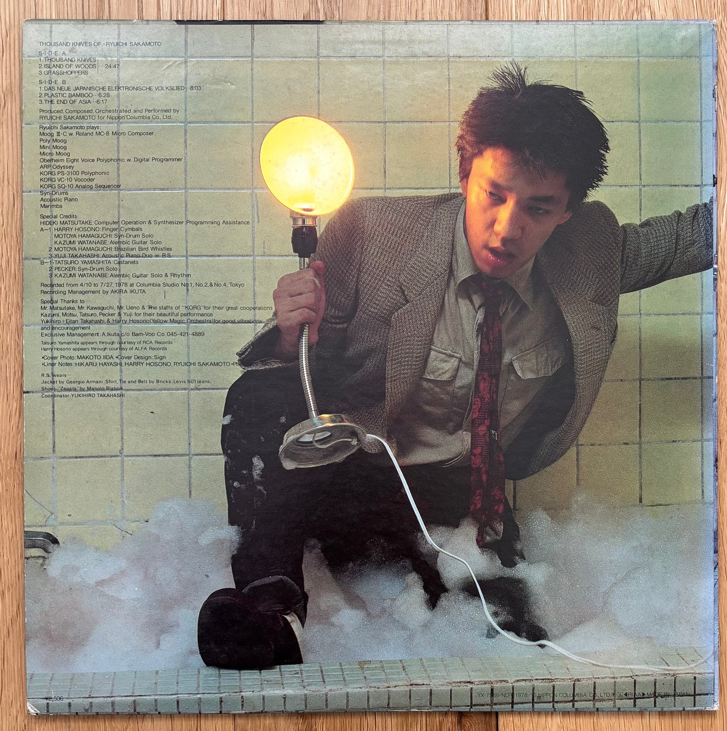 Ryuichi Sakamoto “Thousand Knives Of” (1978) First Press