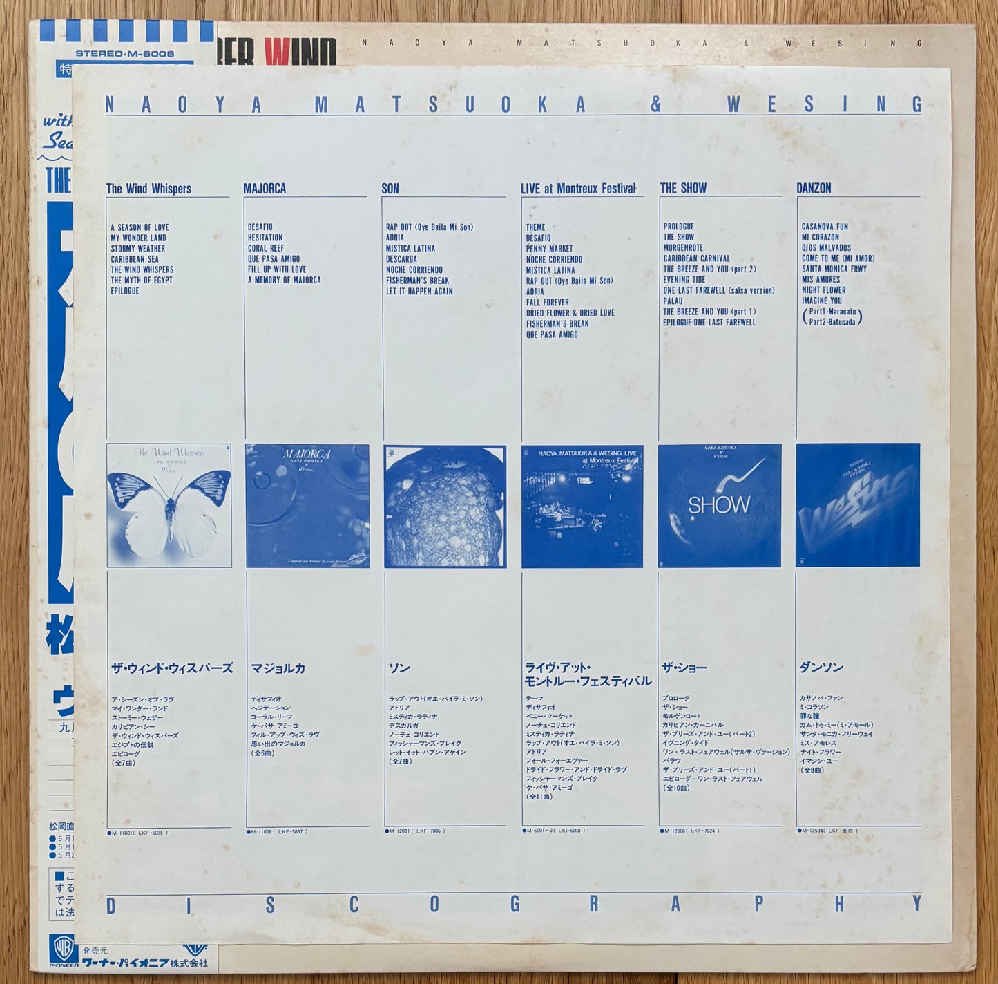 Naoya Matsuoka & Wesing “September Wind” (1982)