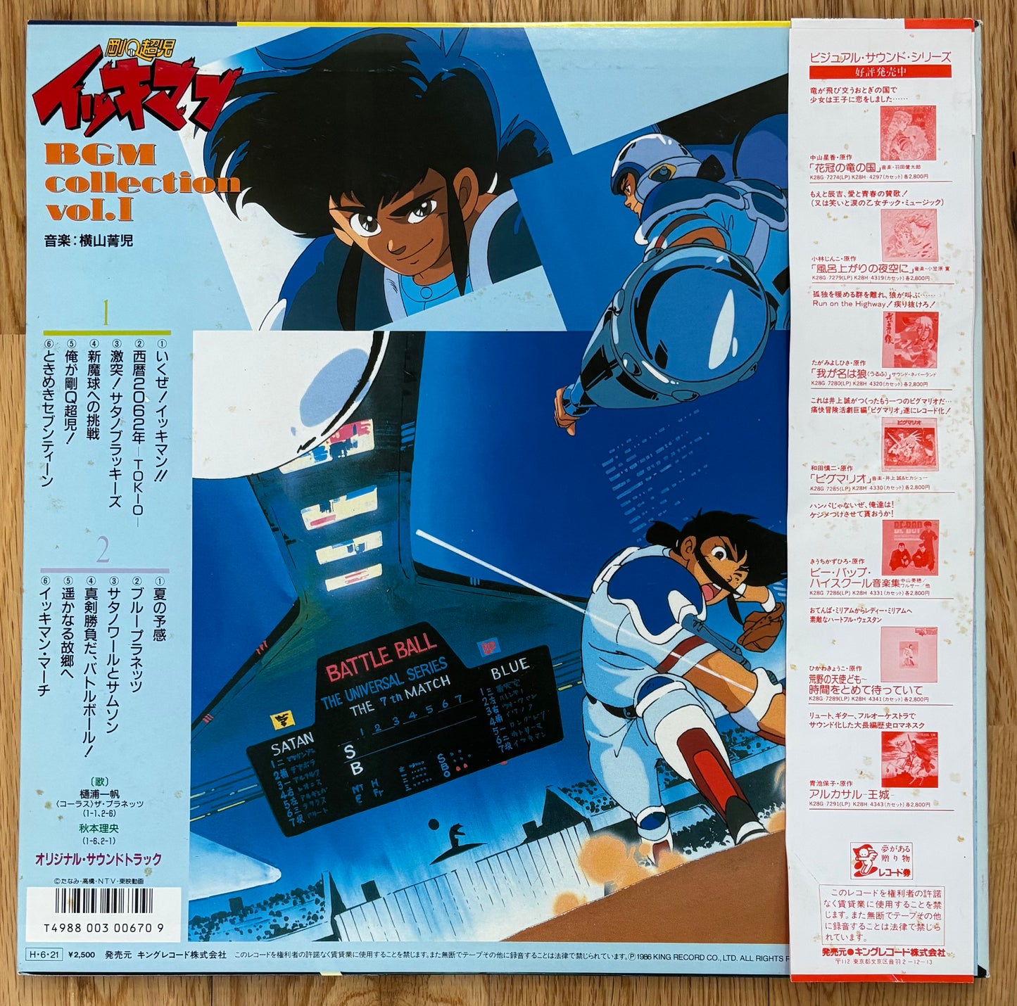 Seiji Yokoyama "剛Q超児イッキマン BGM Collection Vol.1" (1986)