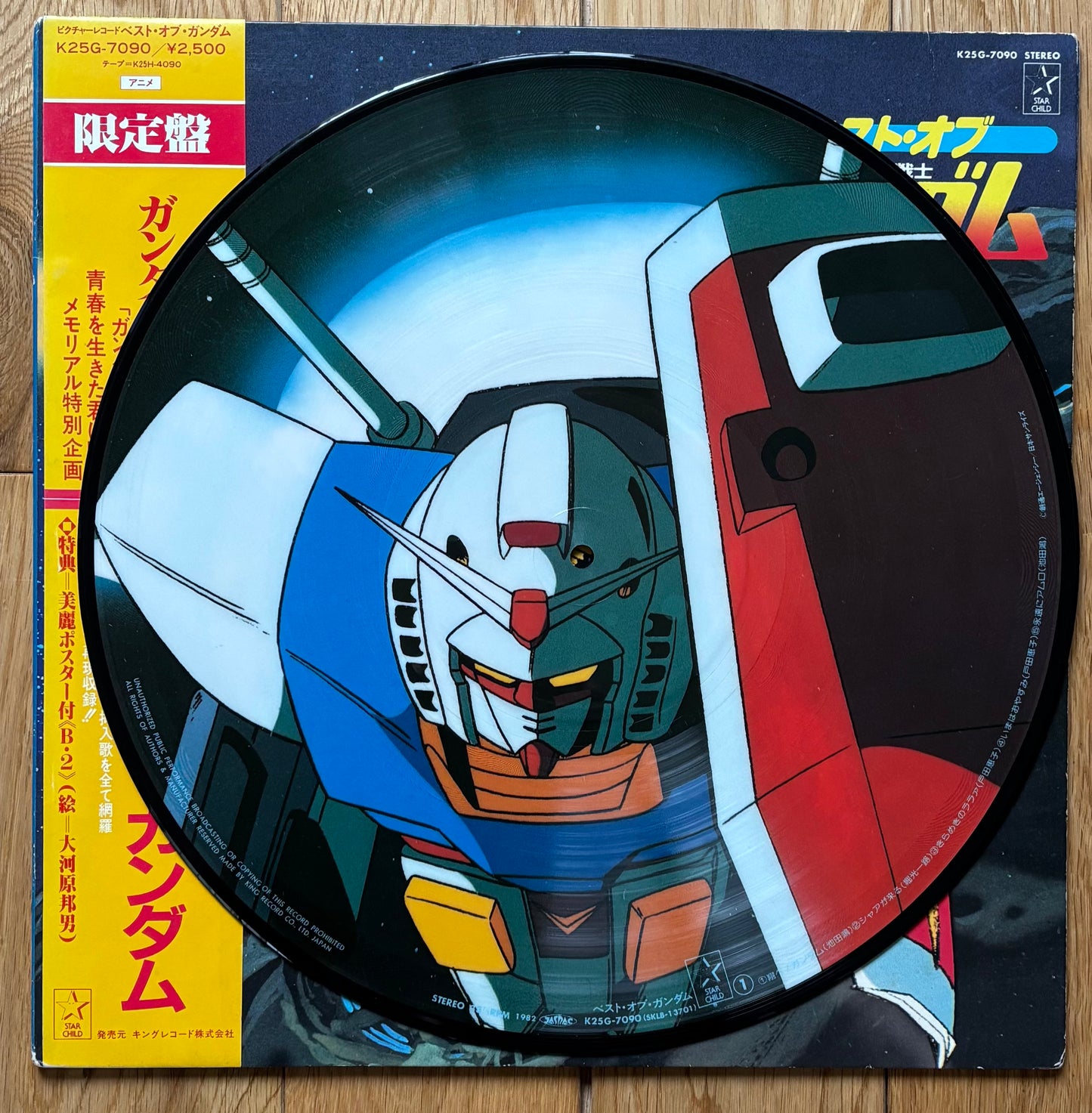 Gundam Anime OST/BGM (1982) Picture Disc