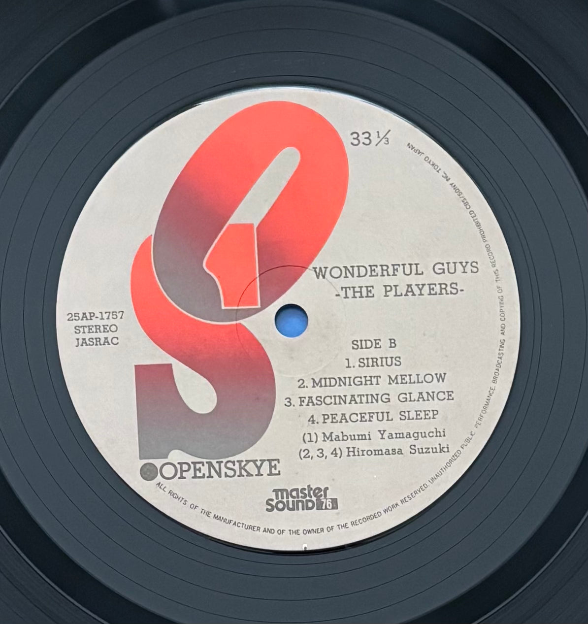 The Players "Wonderful Guys" (1980)