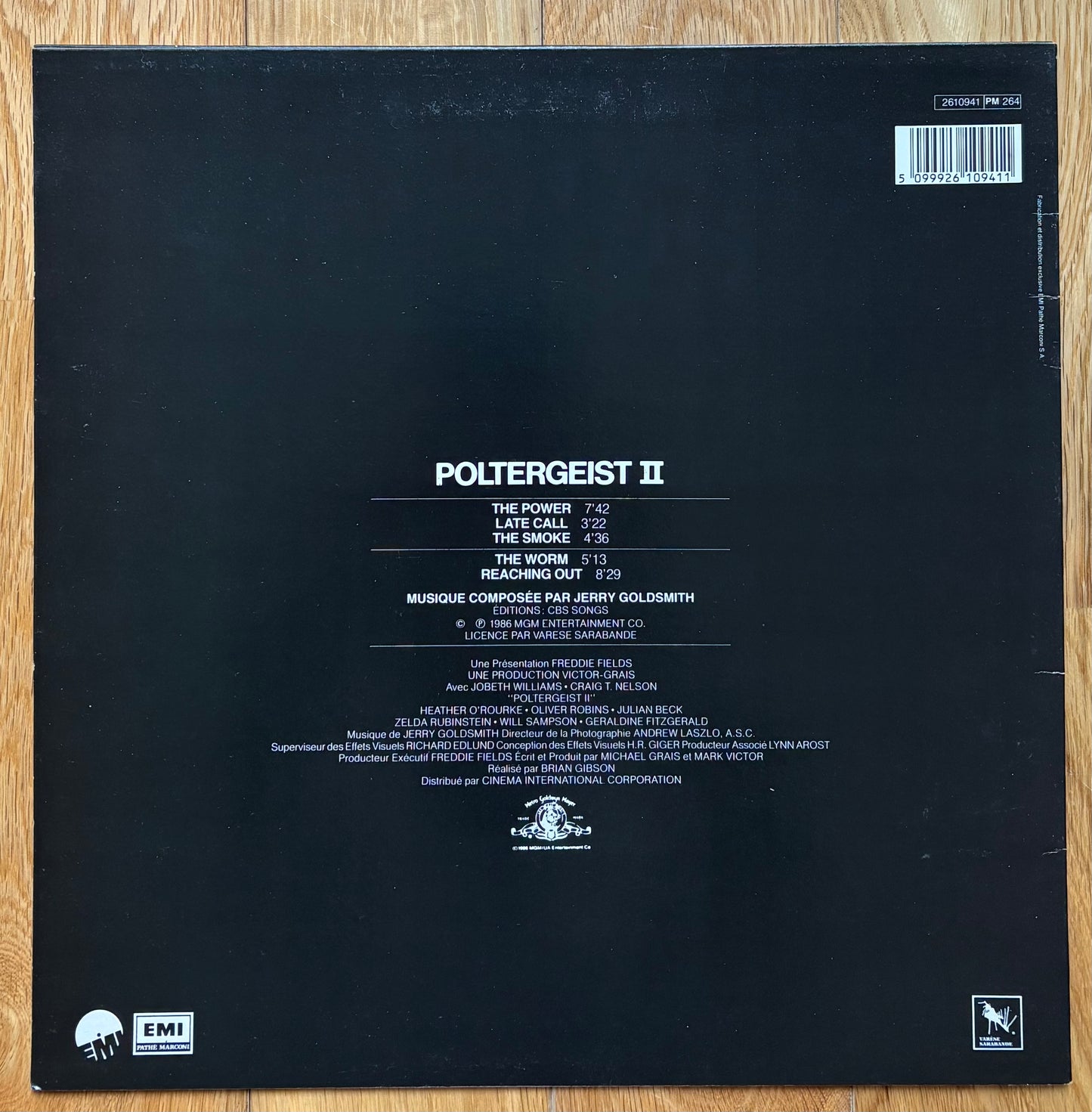 Jerry Goldsmith "Poltergeist II" Bande Originale Du Film