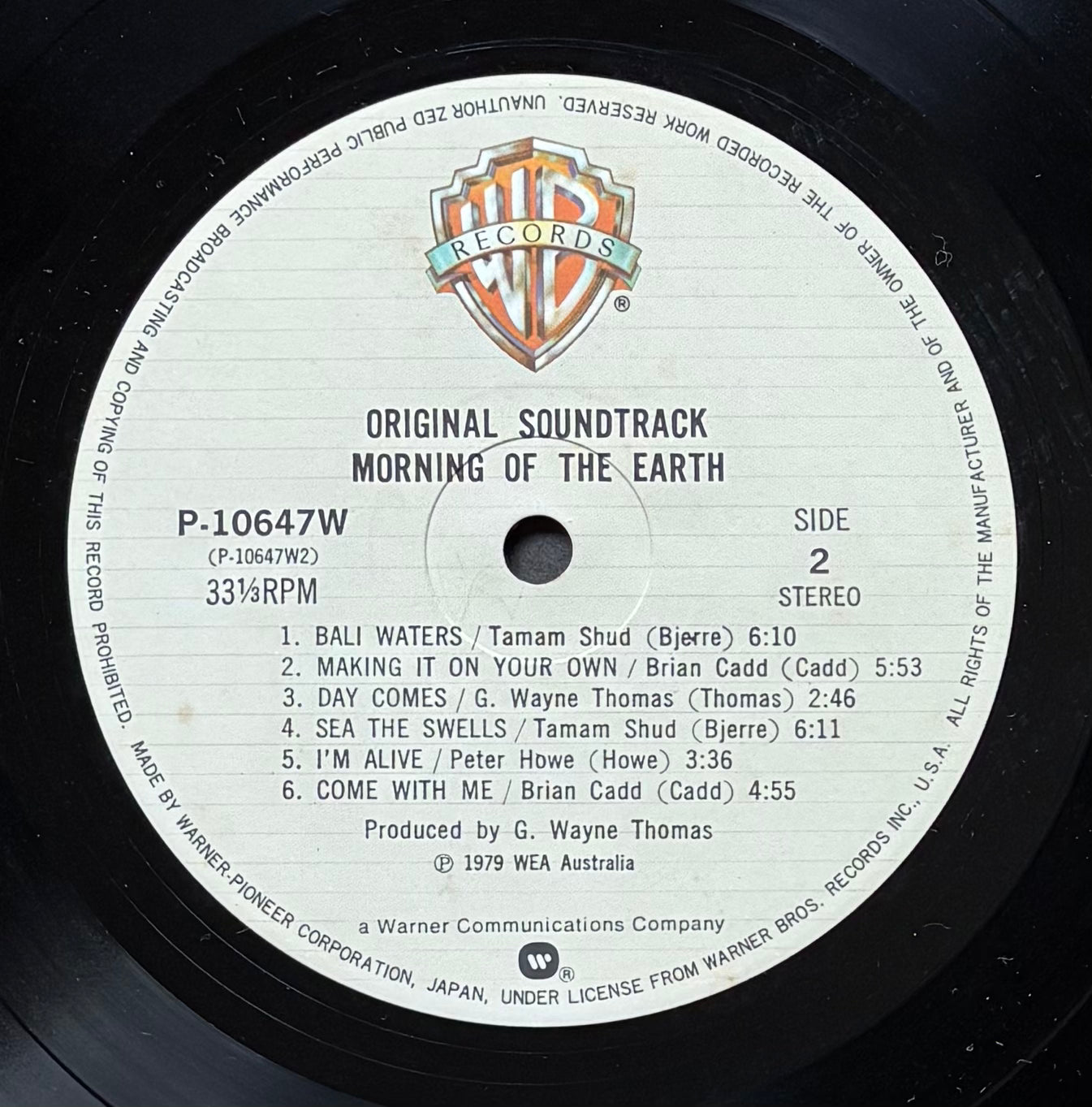 Morning Of The Earth - Original Soundtrack (1979)