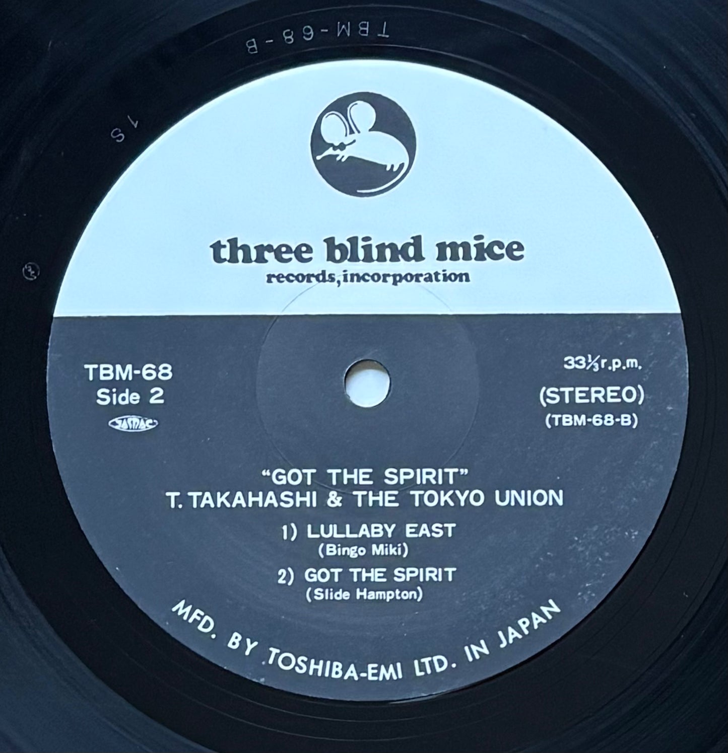Tatsuya Takahashi & The Tokyo Union "Got The Spirit" (1976) First Press