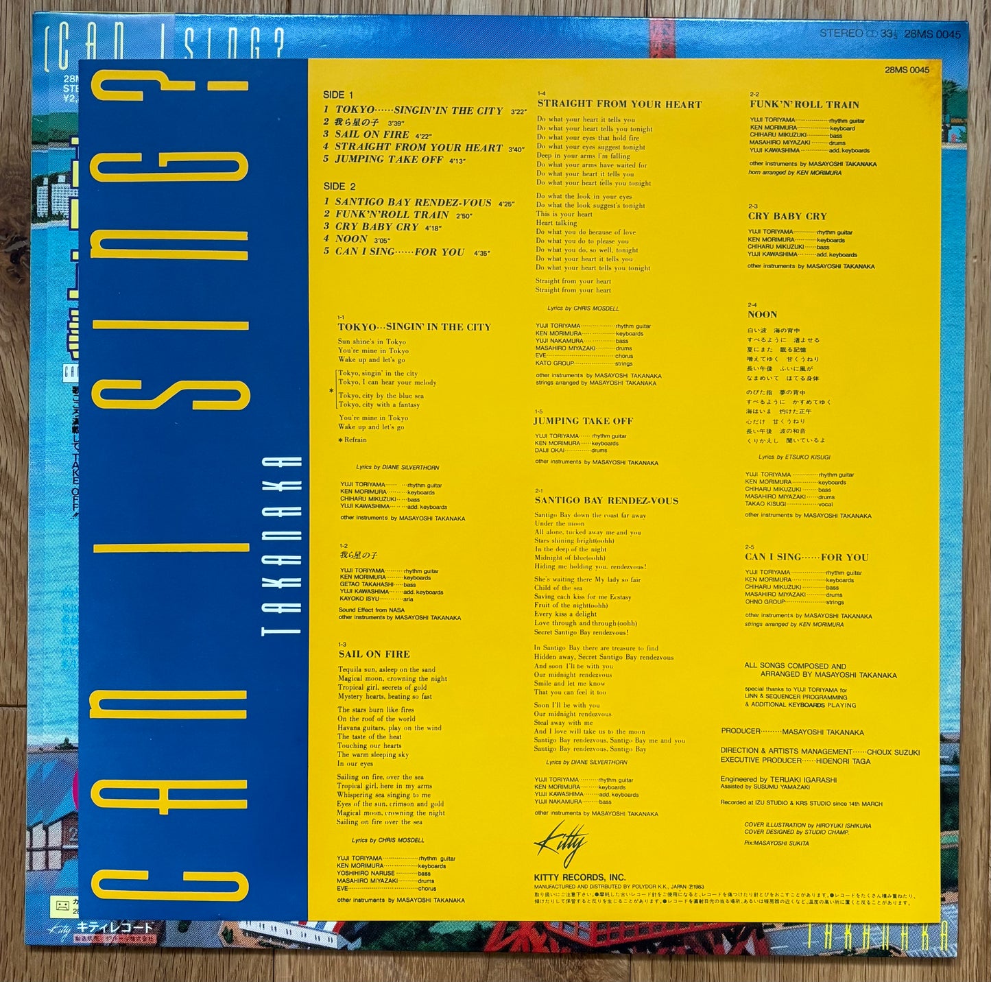 Masayoshi Takanaka “Can I Sing?” (1983)