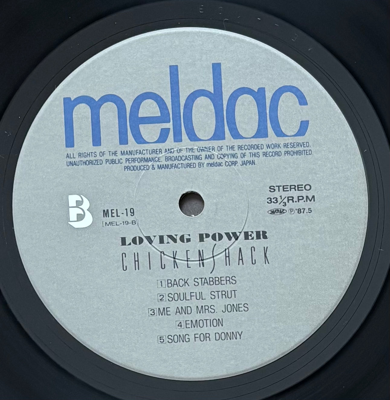 Chicken Shack "Loving Power" (1987)