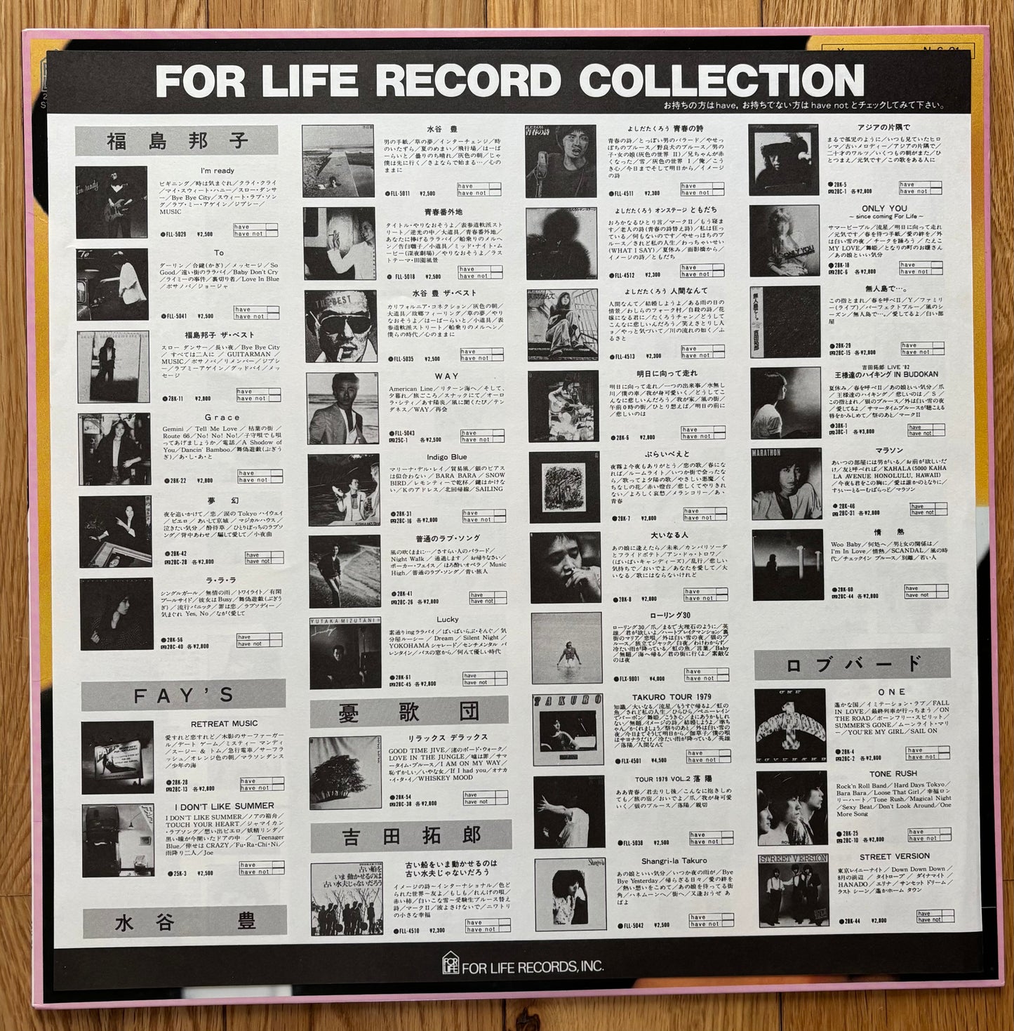 Anri “Coool” (1984) First Press