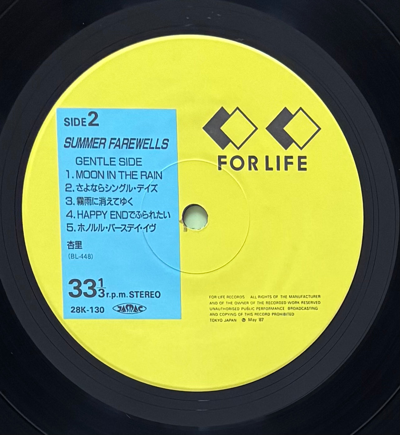 Anri “Summer Farewell” (1987)