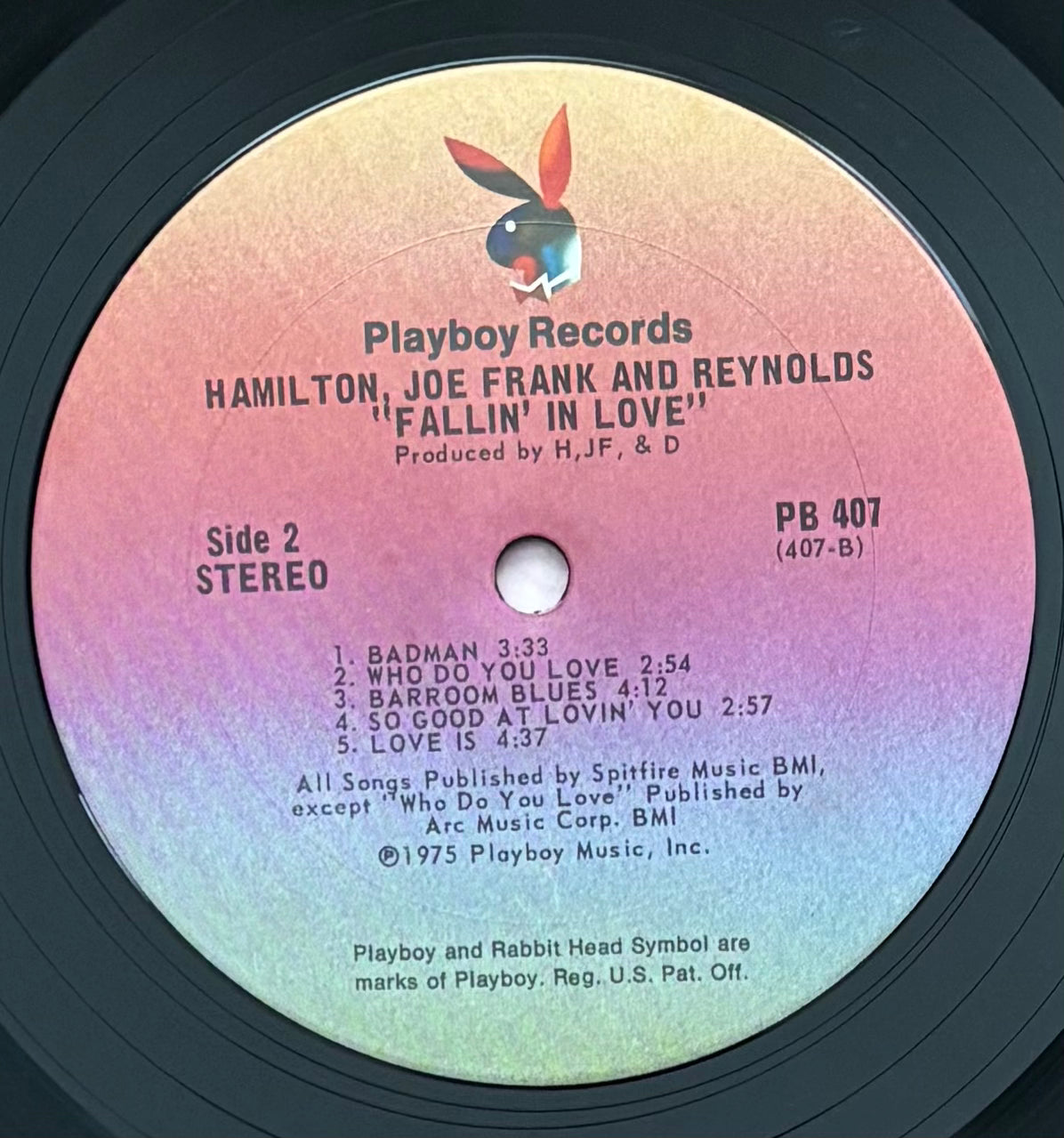 Hamilton, Joe Frank & Reynold “Fallin’ In Love” (1975) OG US Press