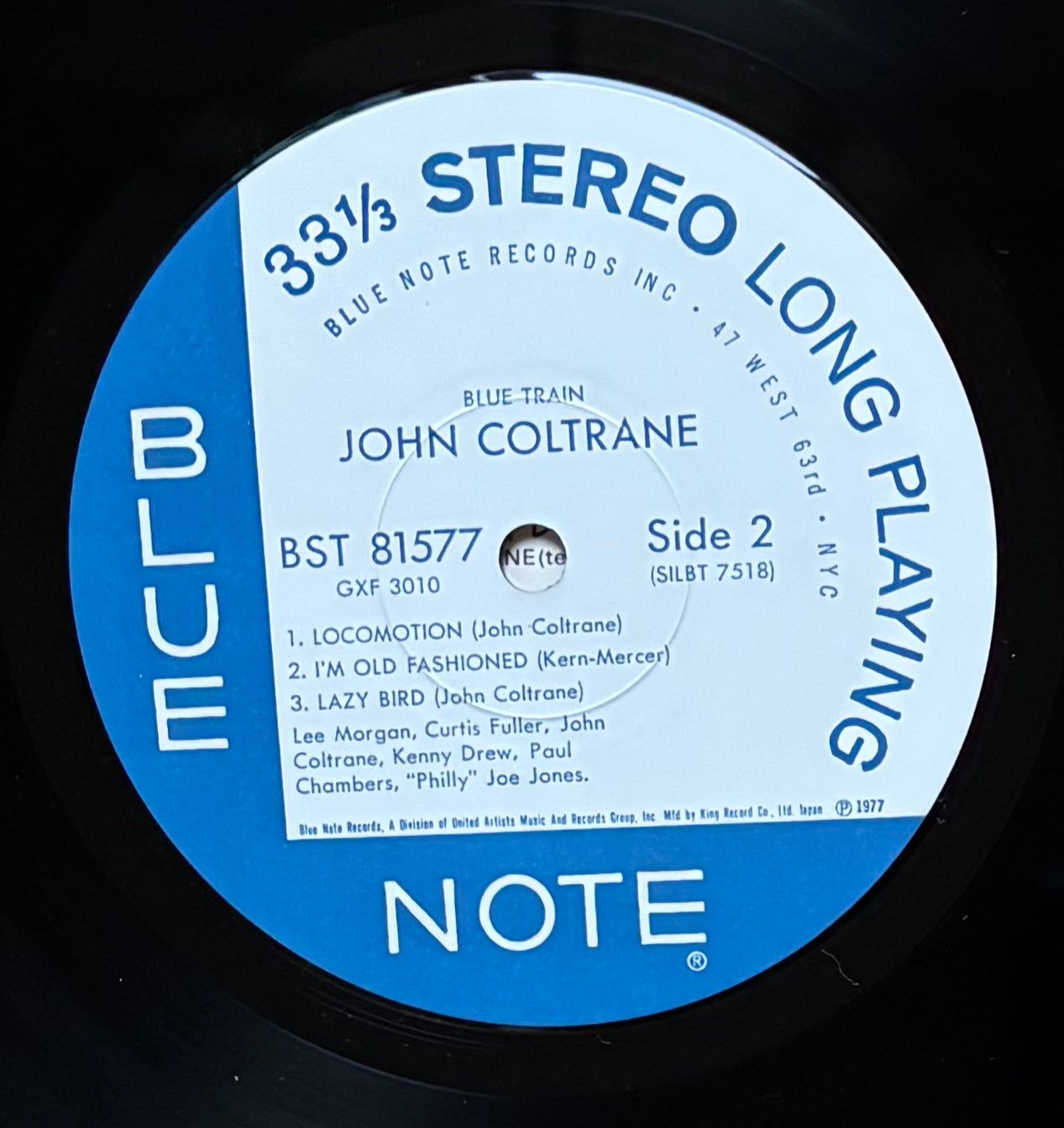 John Coltrane “Blue Train” (1977)