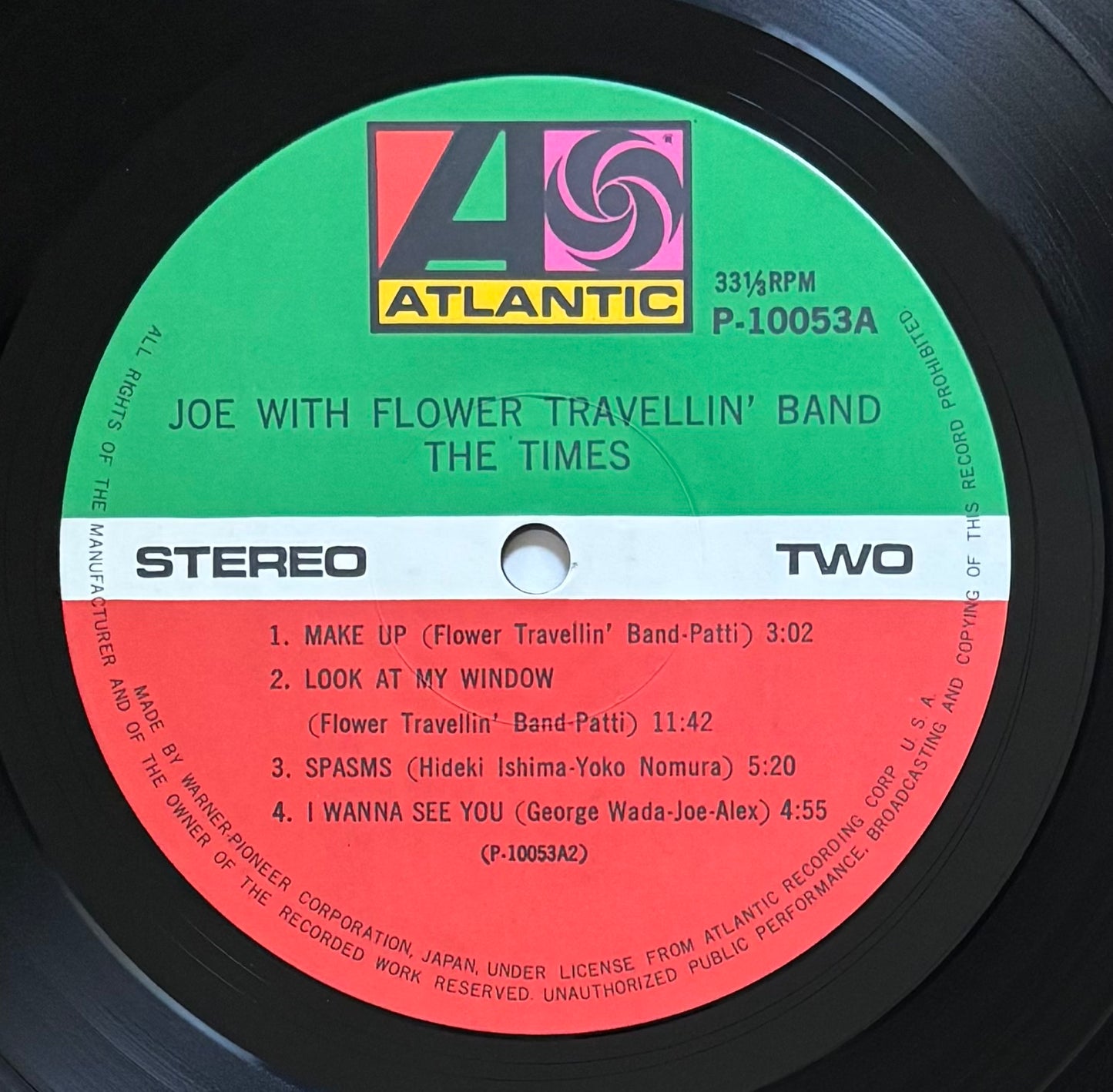 Joe With Flower Travellin’ Band “The Times” (1975)