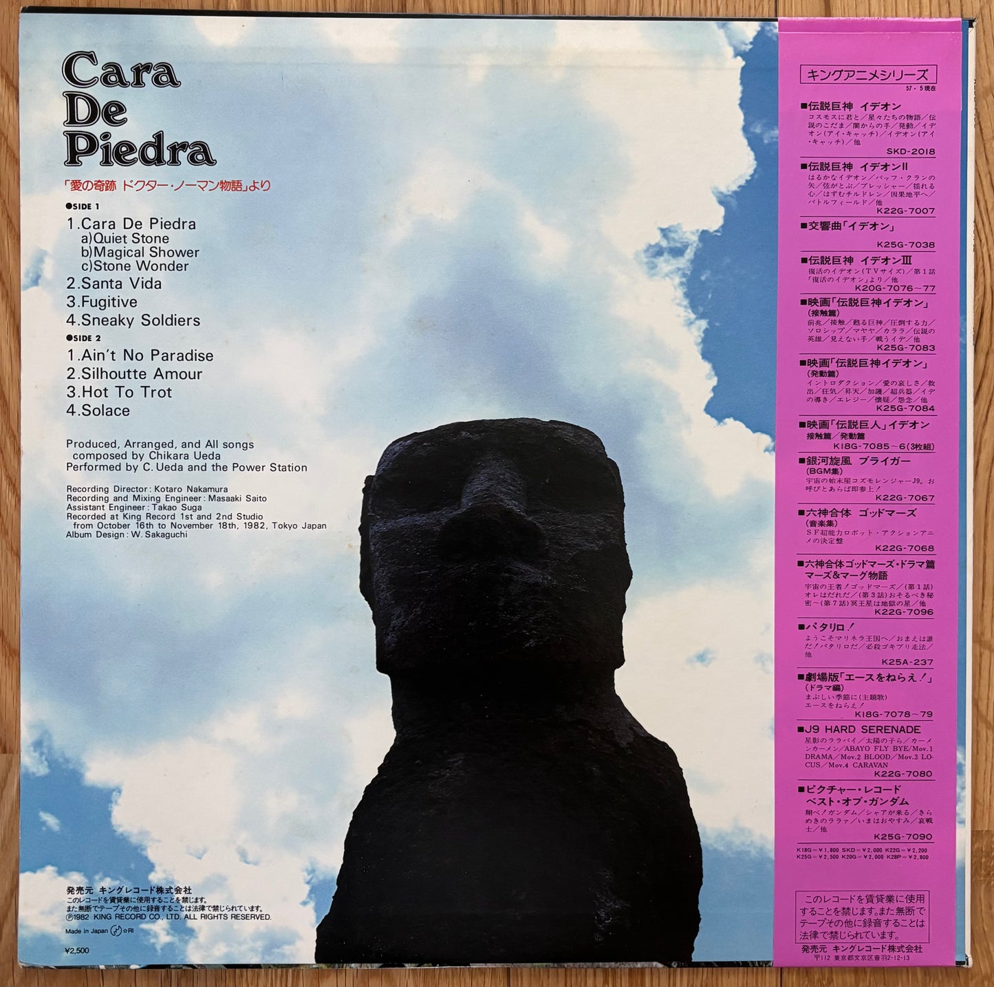 Chikara Ueda & The Power Station - Cara De Piedra (1982)