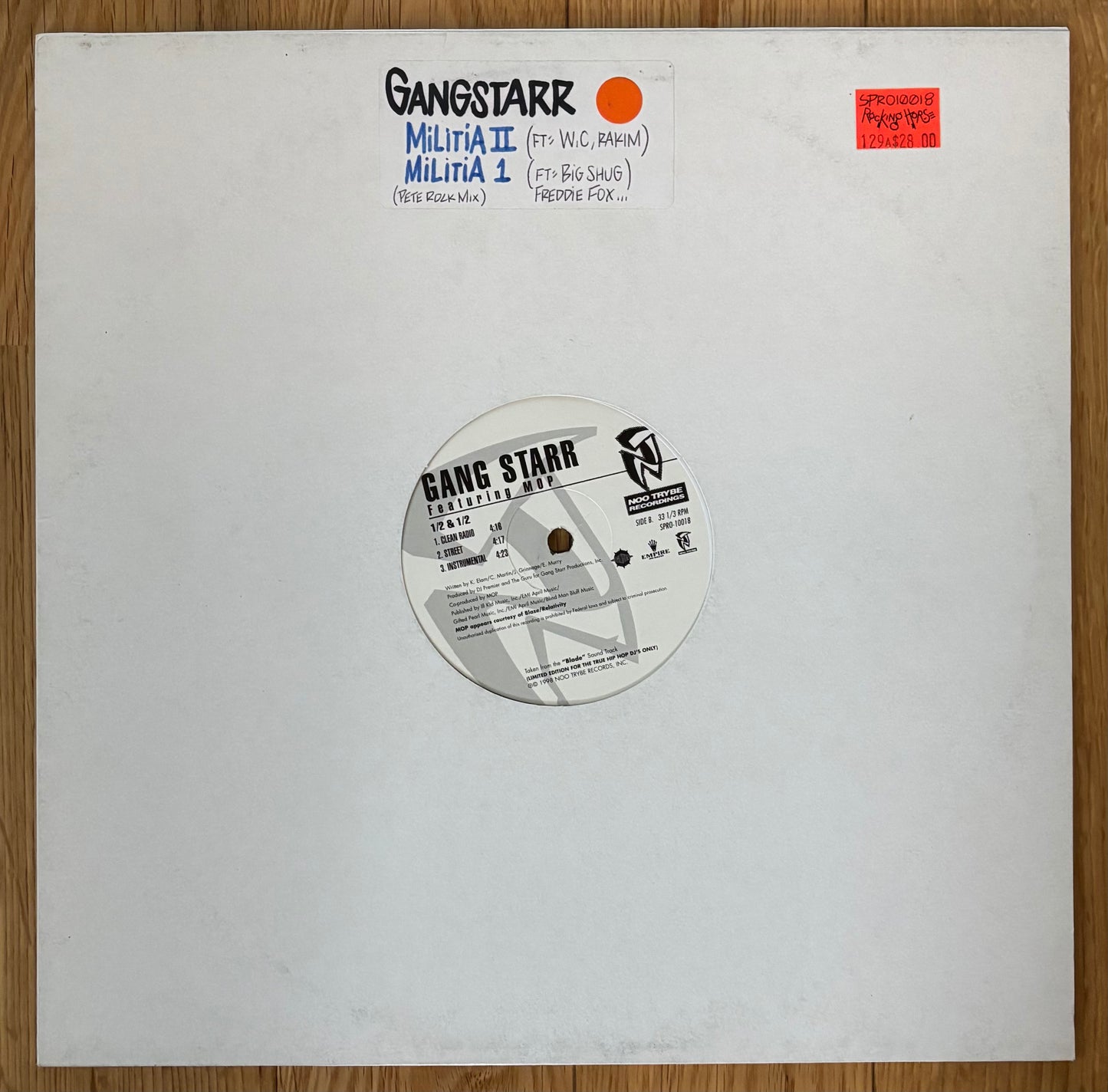 Gang Starr – The Militia II (Remix) / The Militia: Soul Brother Remix (1998)