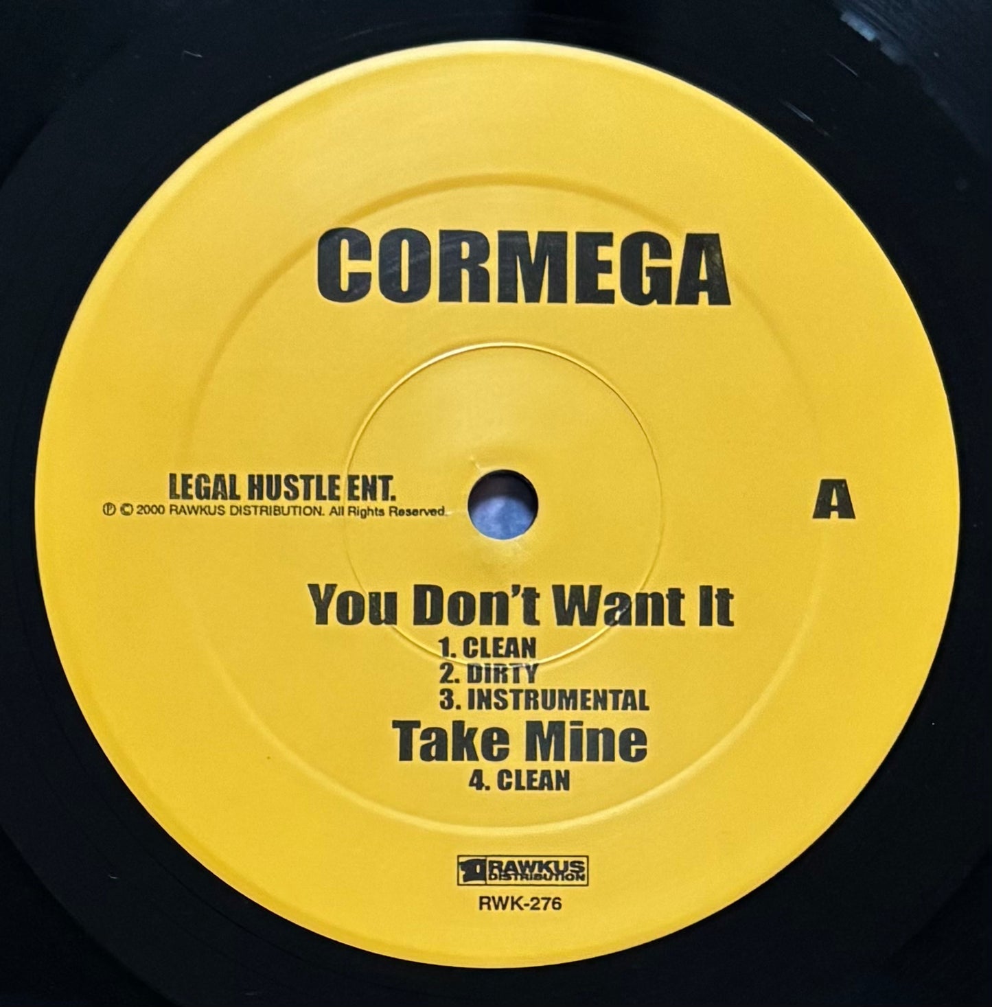 Cormega – You Don't Want It / Take Mine / Killaz Theme (2000)