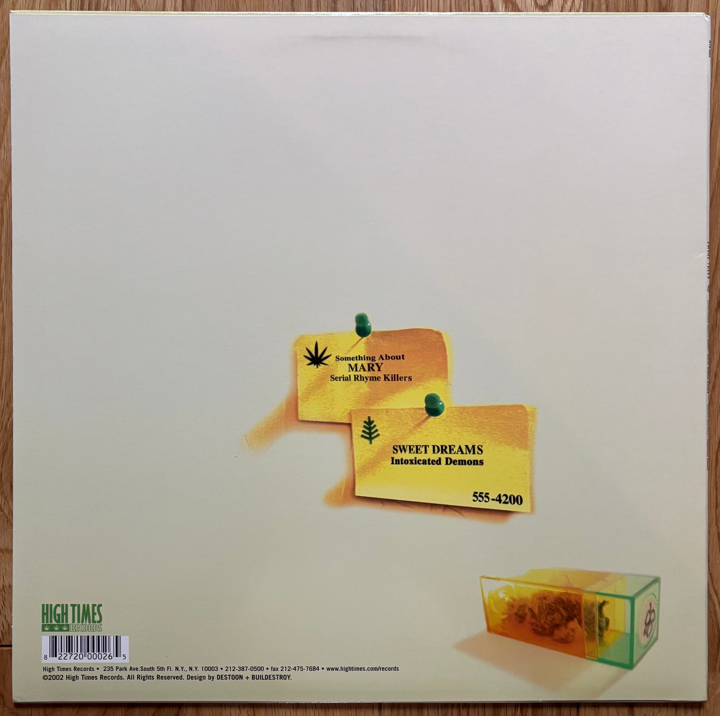 Serial Rhyme Killers / Intoxicated Demons – Something About Mary / Sweet Dreams (2002)