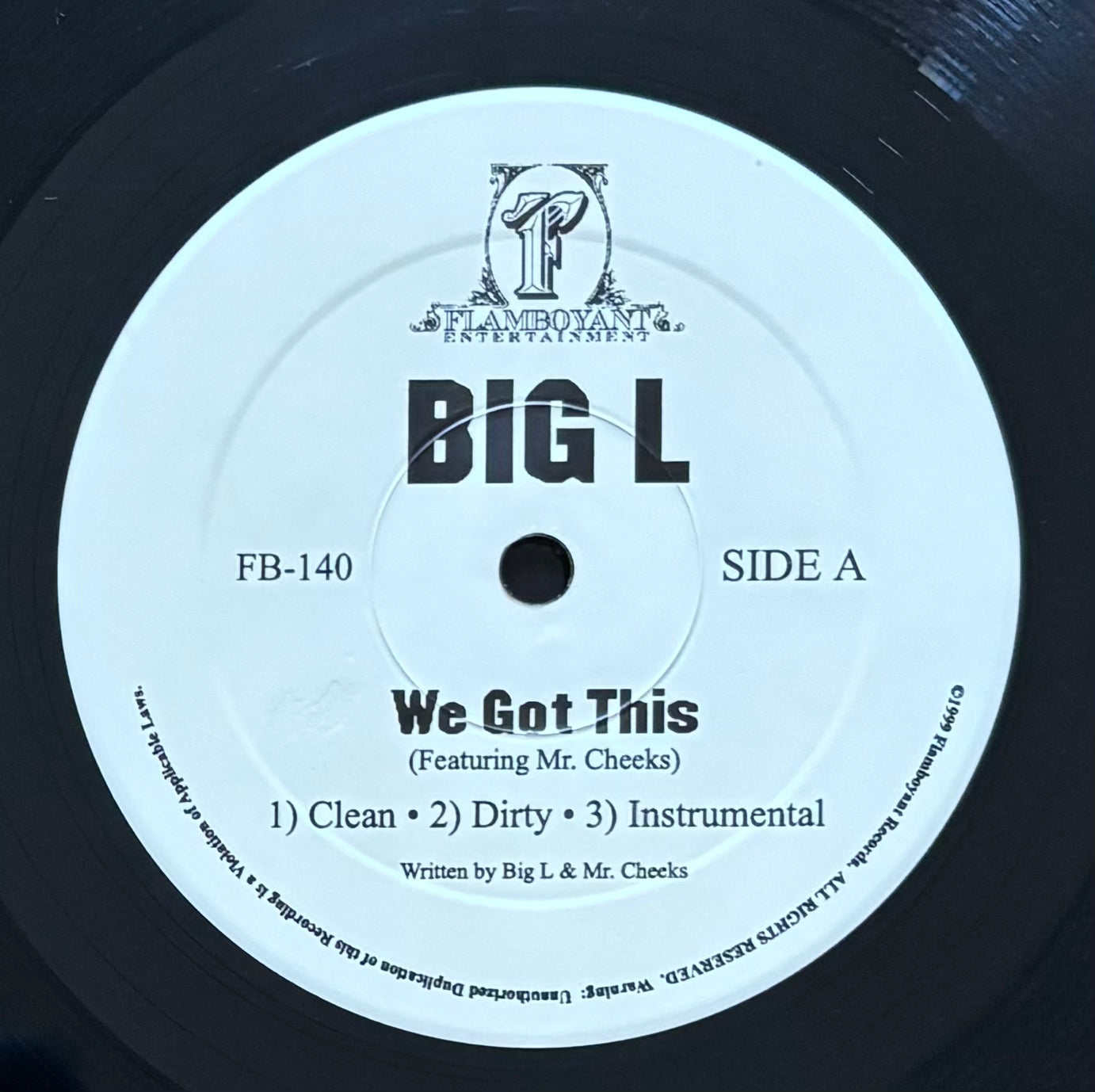 Big L – We Got This / The Heist / Day One '99 (1999)