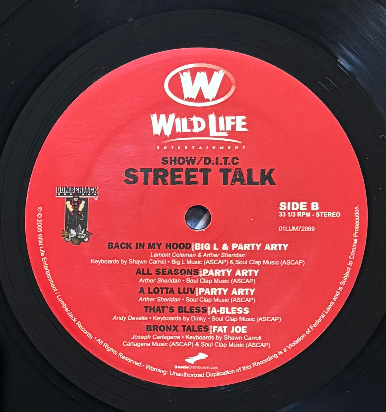 Show / D.I.T.C. – Presents Street Talk (2005) 2 x LP