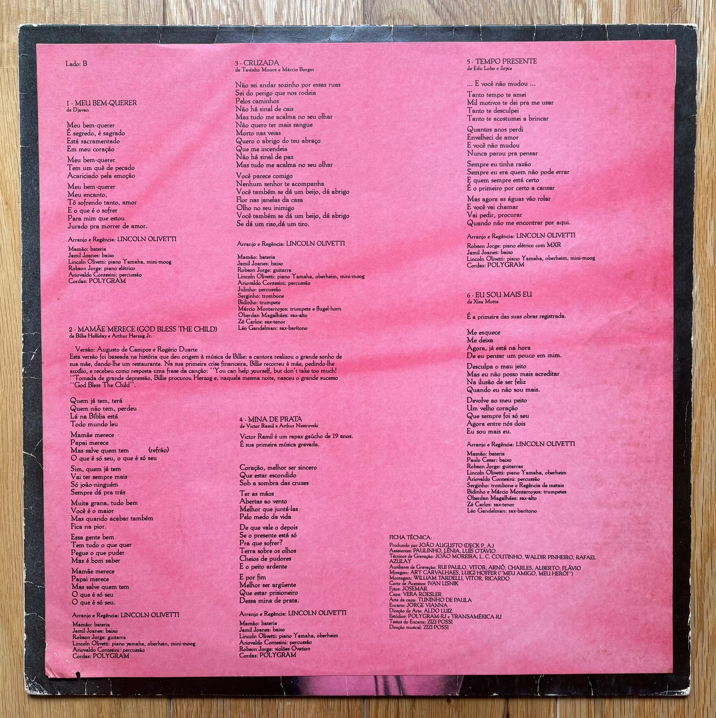 Zizi Possi “Self Titled” (1980) First Brazilian Press