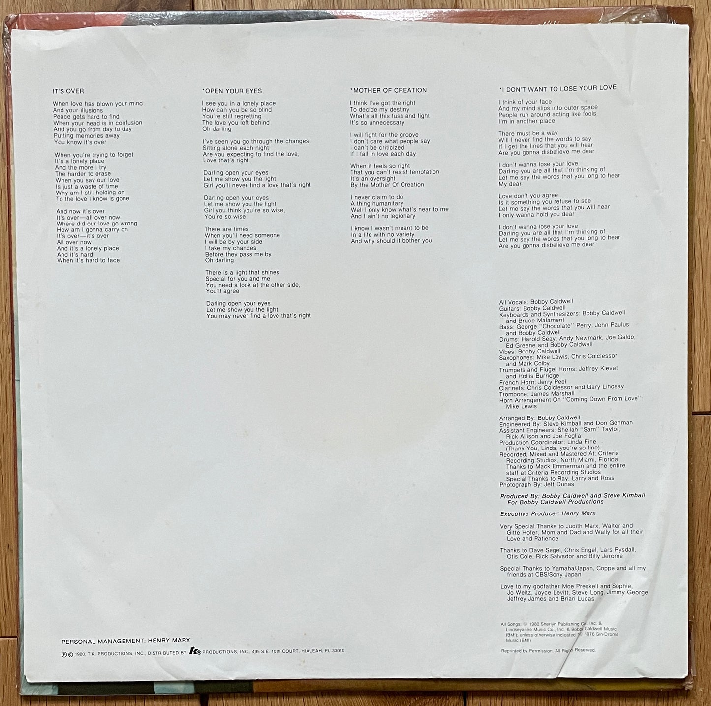 Bobby Caldwell “Cat In The Hat” (1980)