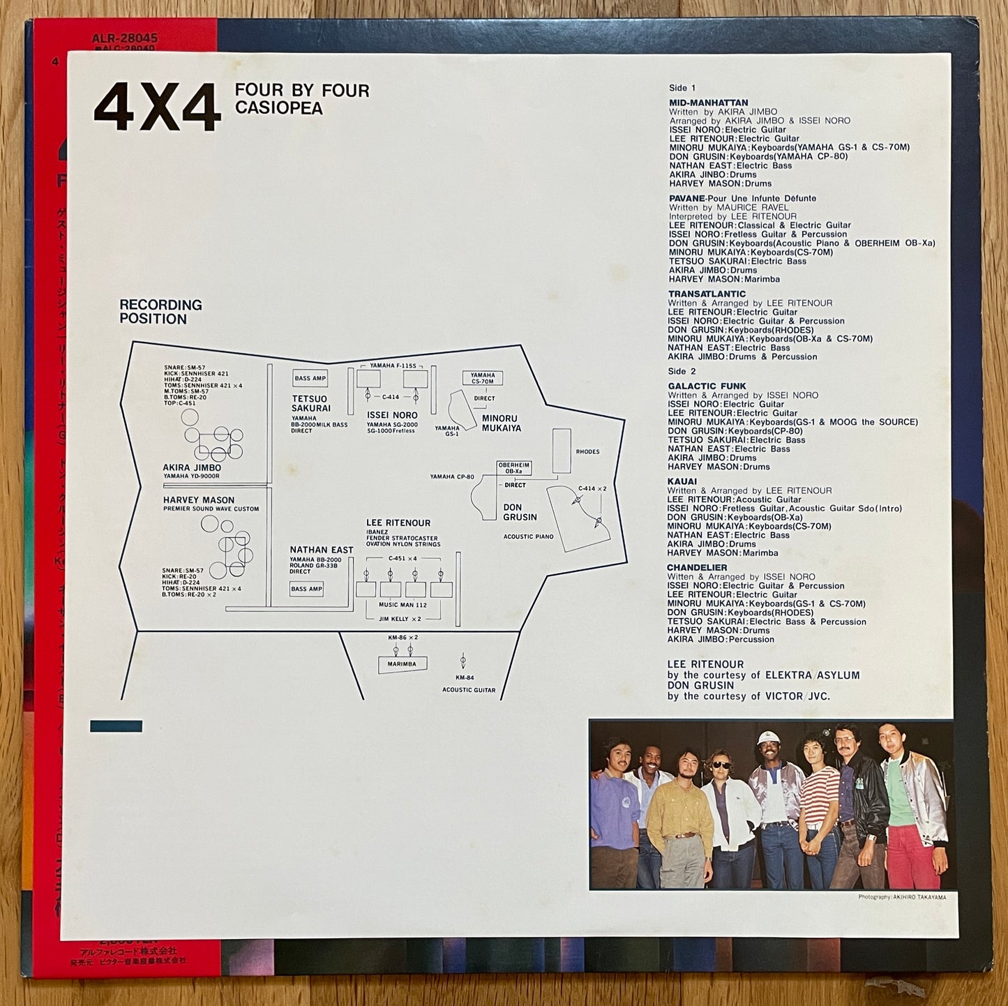 Casiopea “4 x 4” (1982)