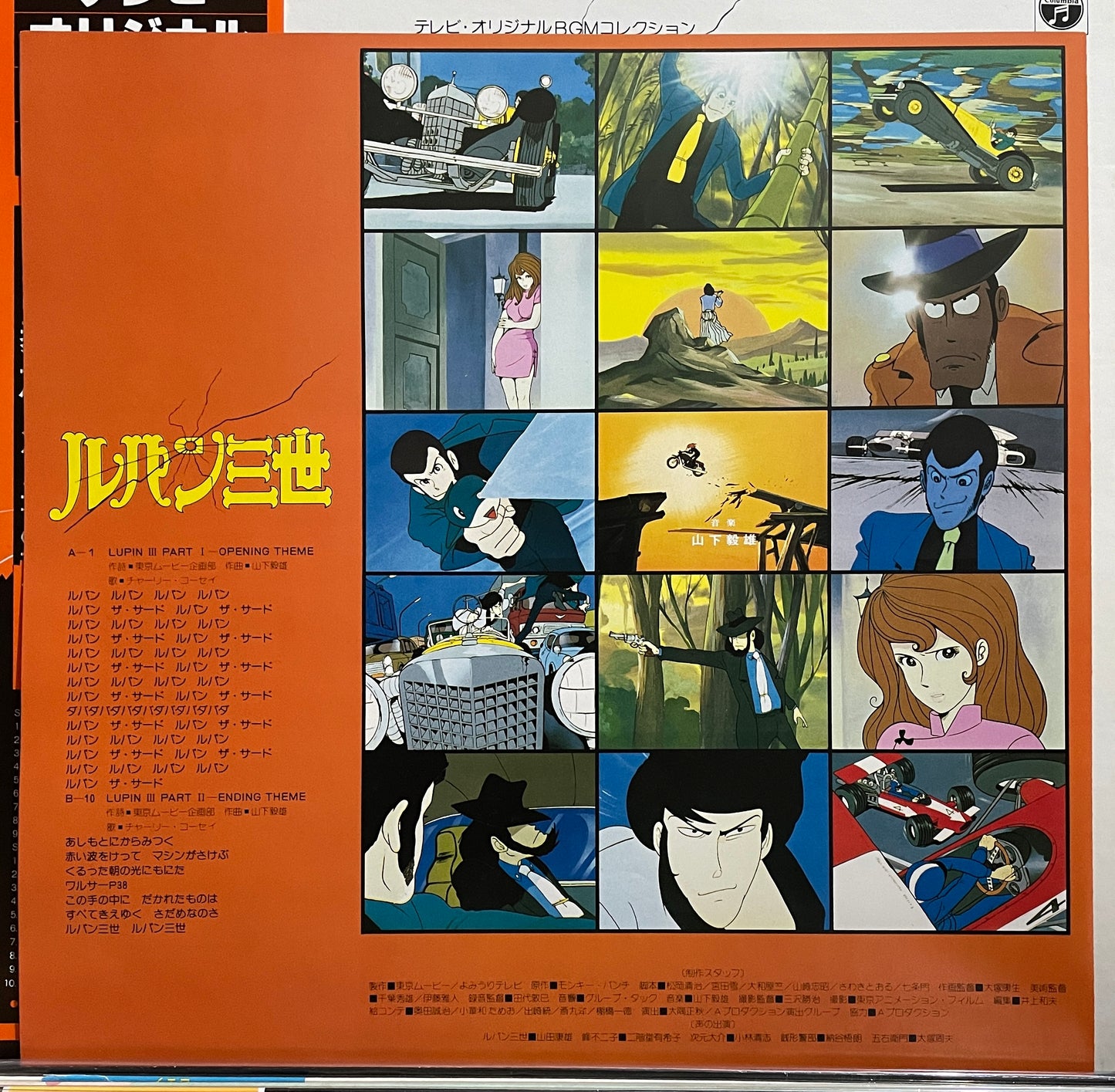 Takeo Yamashita “Lupin The 3rd BGM” (1980)