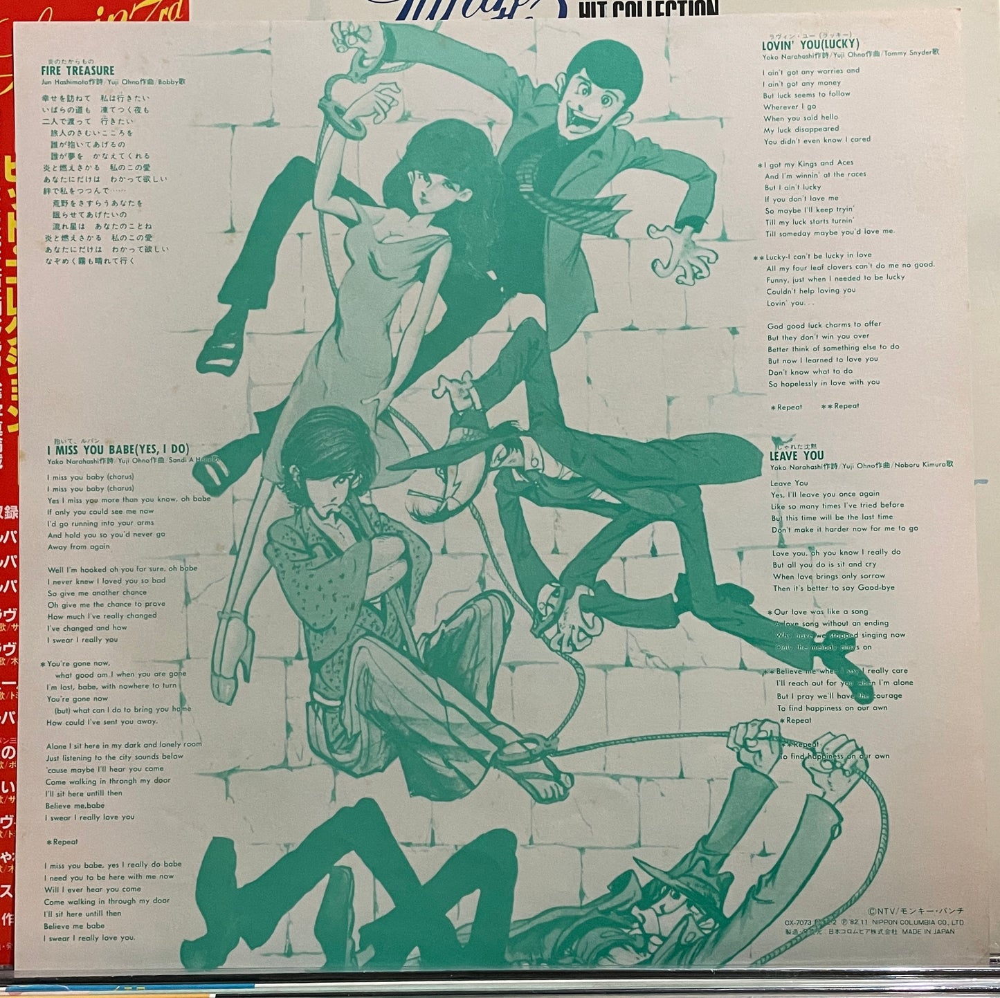 Yuji Ohno (You & The Explosion Band) Lupin the 3rd OST (1982)