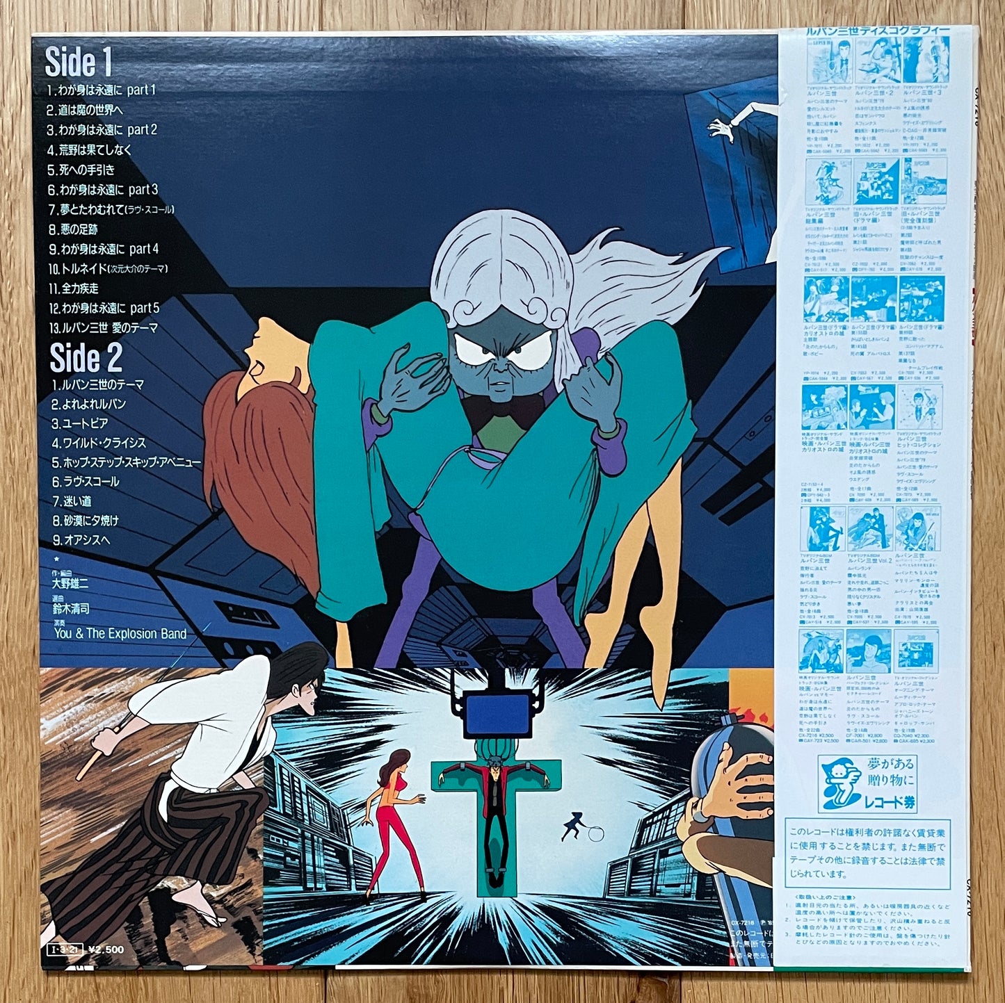 Yuji Ohno (You & The Explosion Band) “Lupin The 3rd: Lupin vs The Clone” OST (1985)