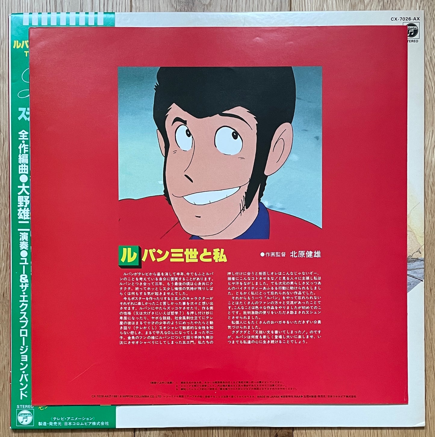 Lupin The 3rd TV anime BGM (1981)