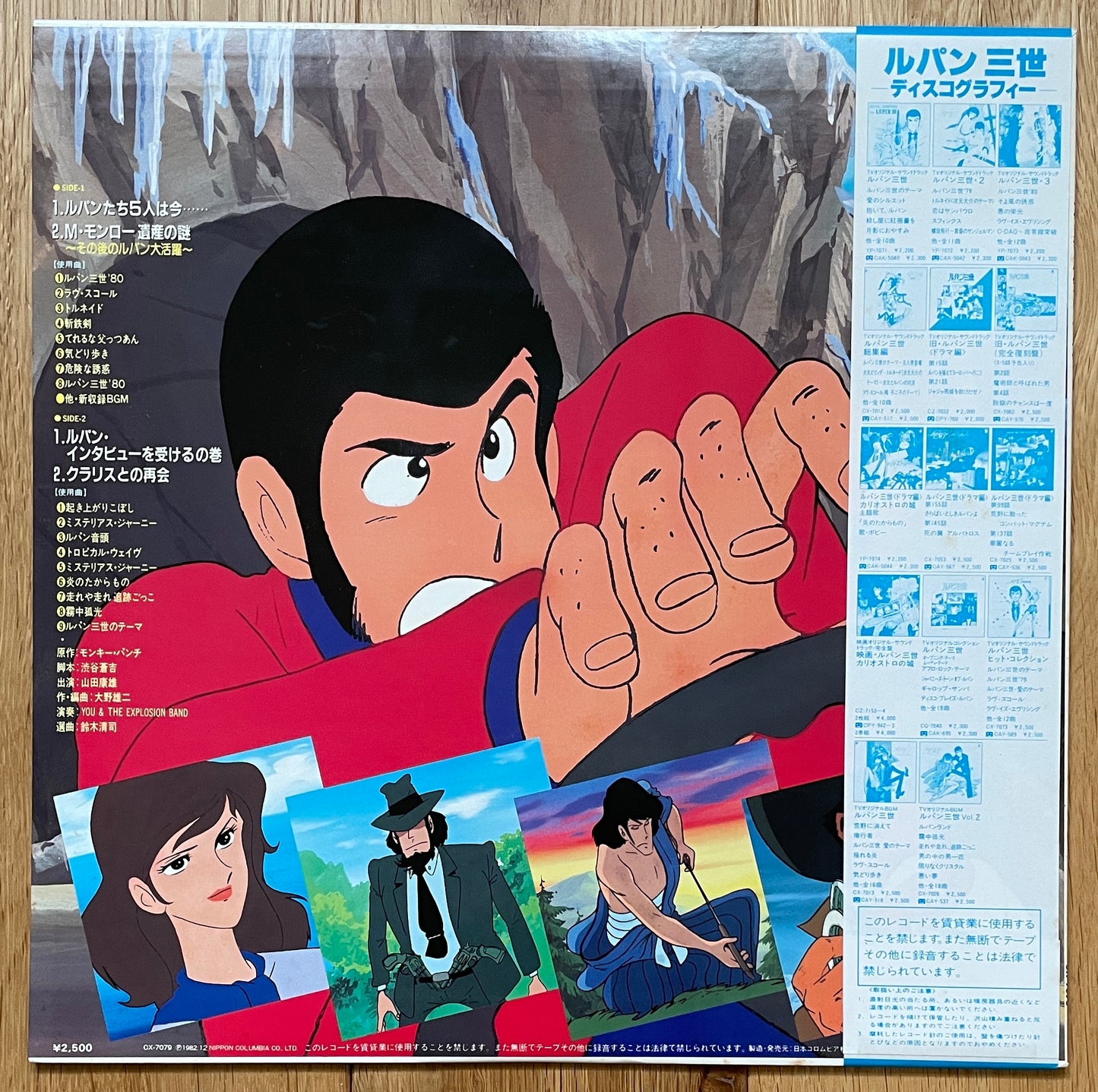 Yuji Ohno (You & The Explosion Band) “Lupin The 3rd - Talks Lupin” (1982)