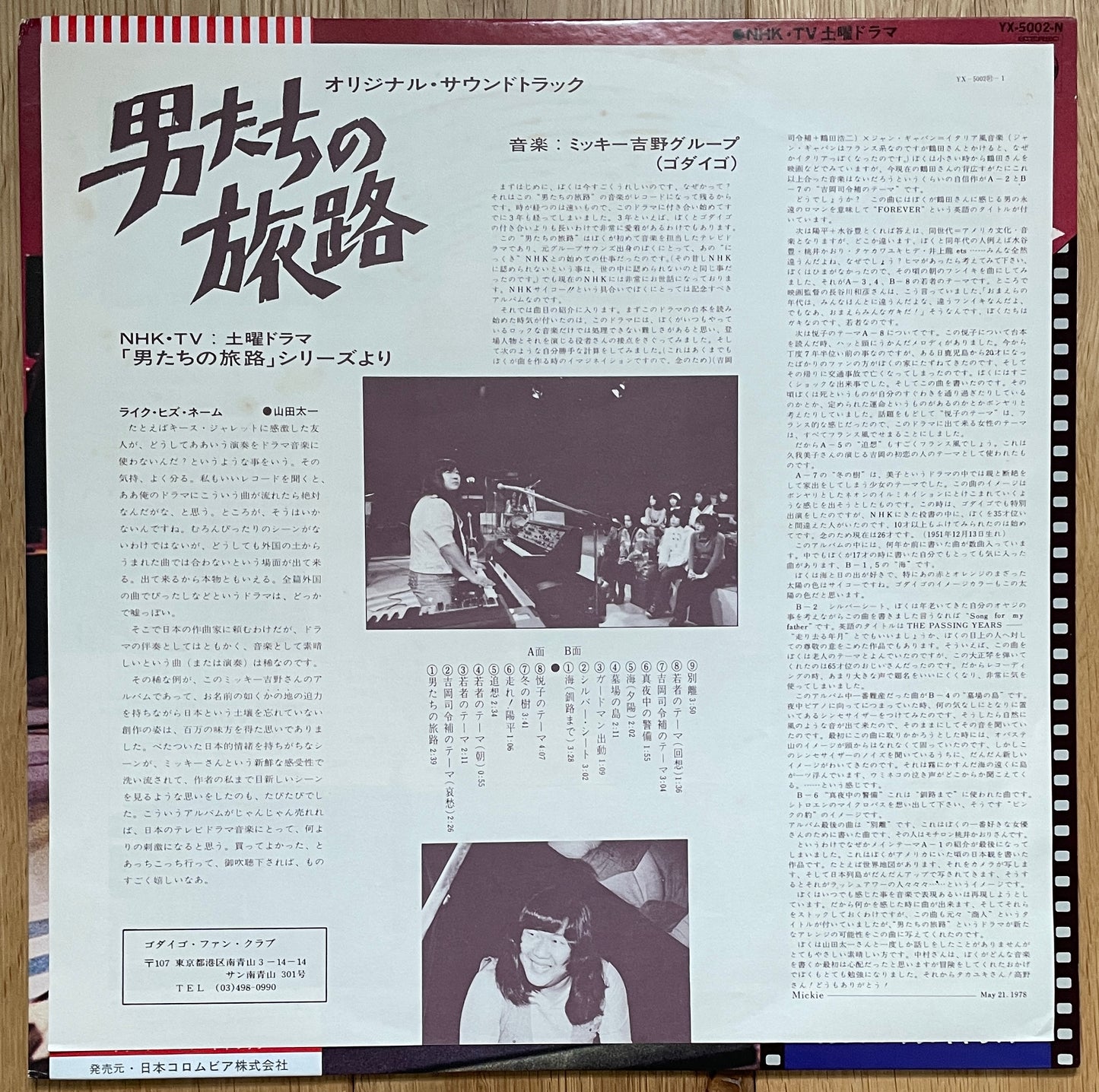 男たちの旅路 OST (1978)