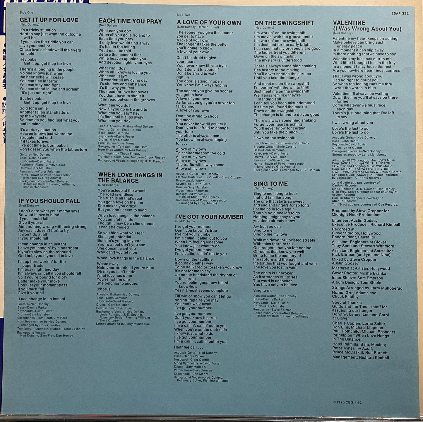 Ned Doheny “Hard Candy” (1977)