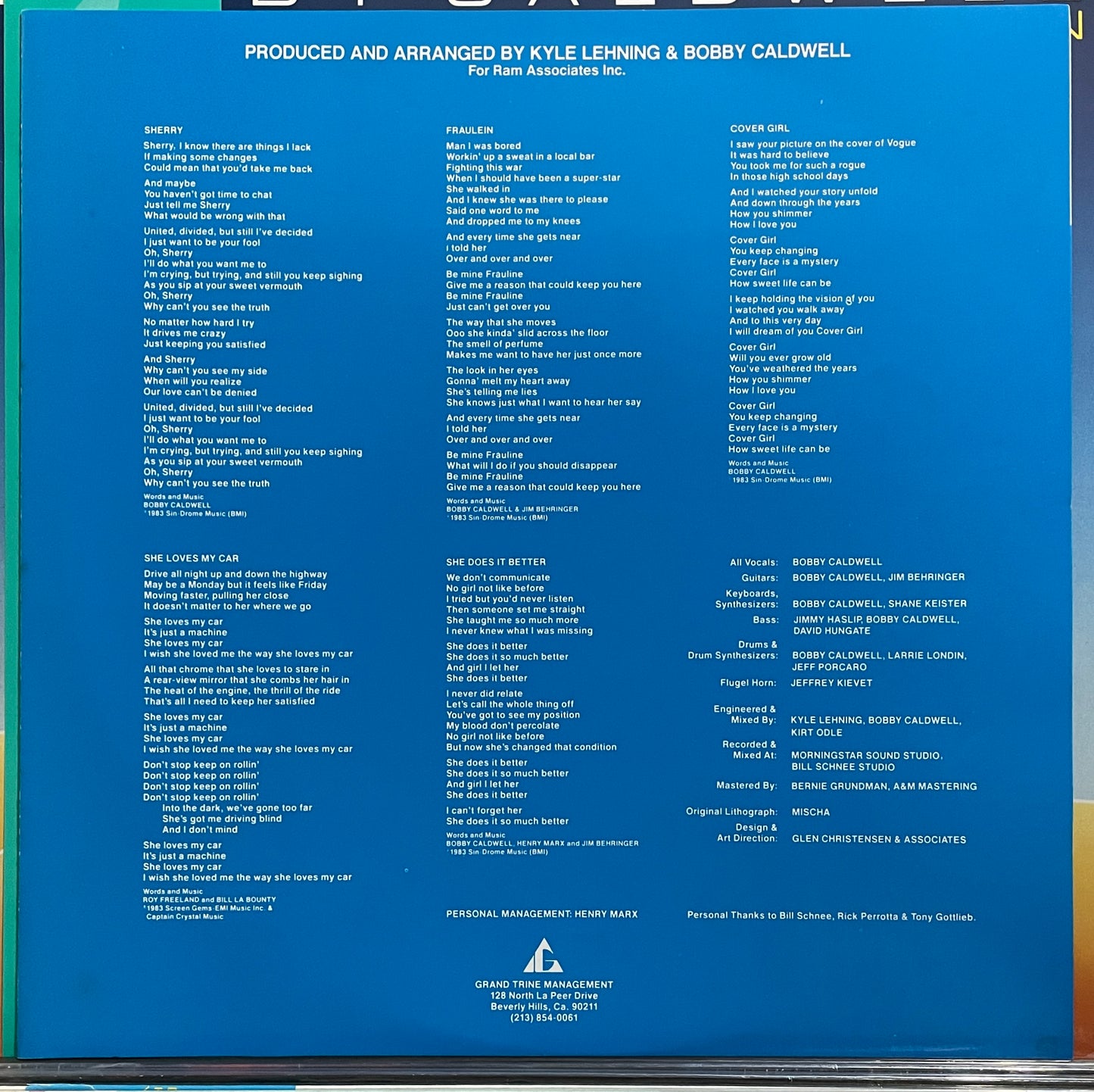 Bobby Caldwell “August Moon” (1983)