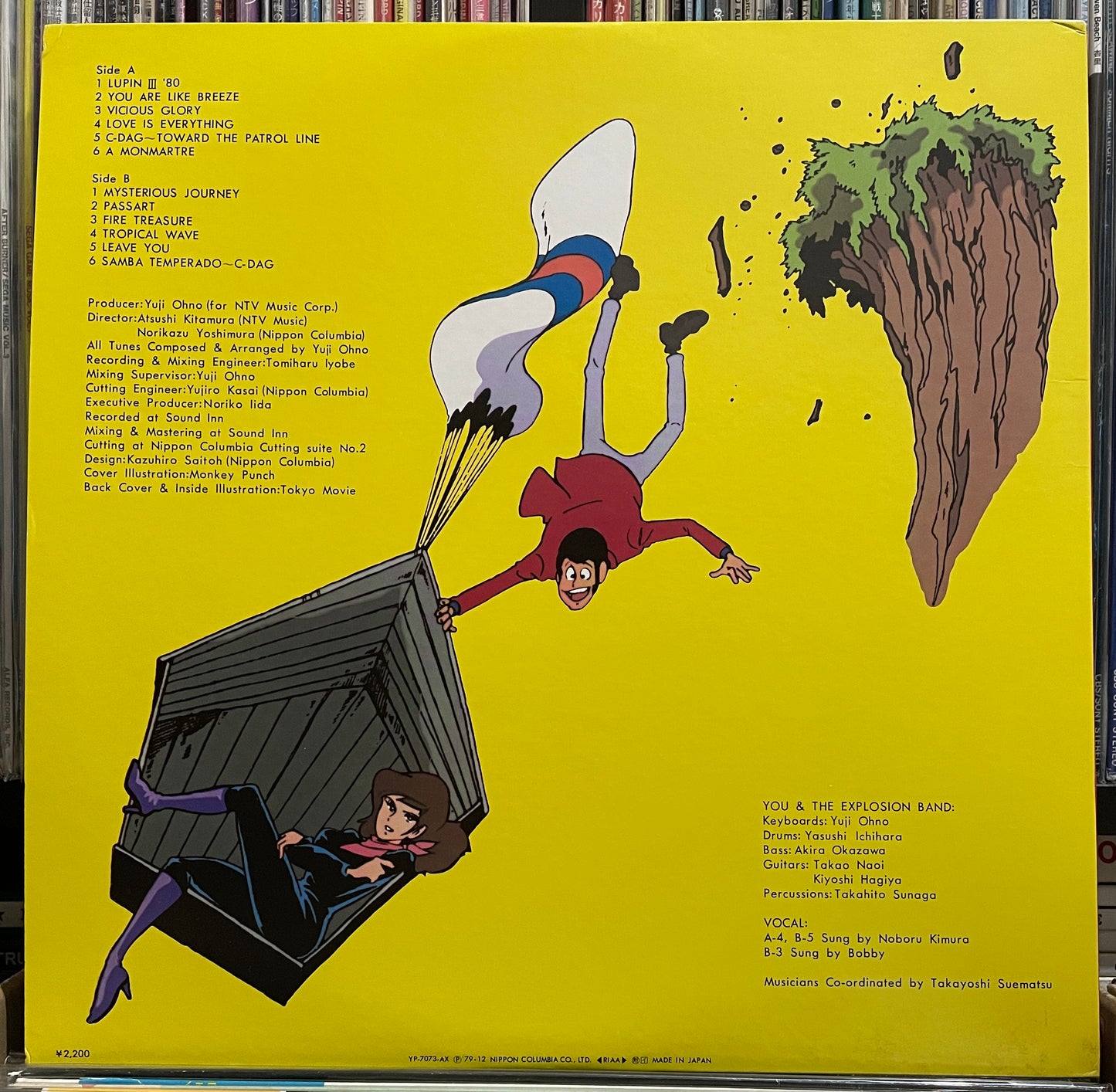Yuji Ohno (You & The Explosion Band) “Lupin The 3rd” OST (1979)