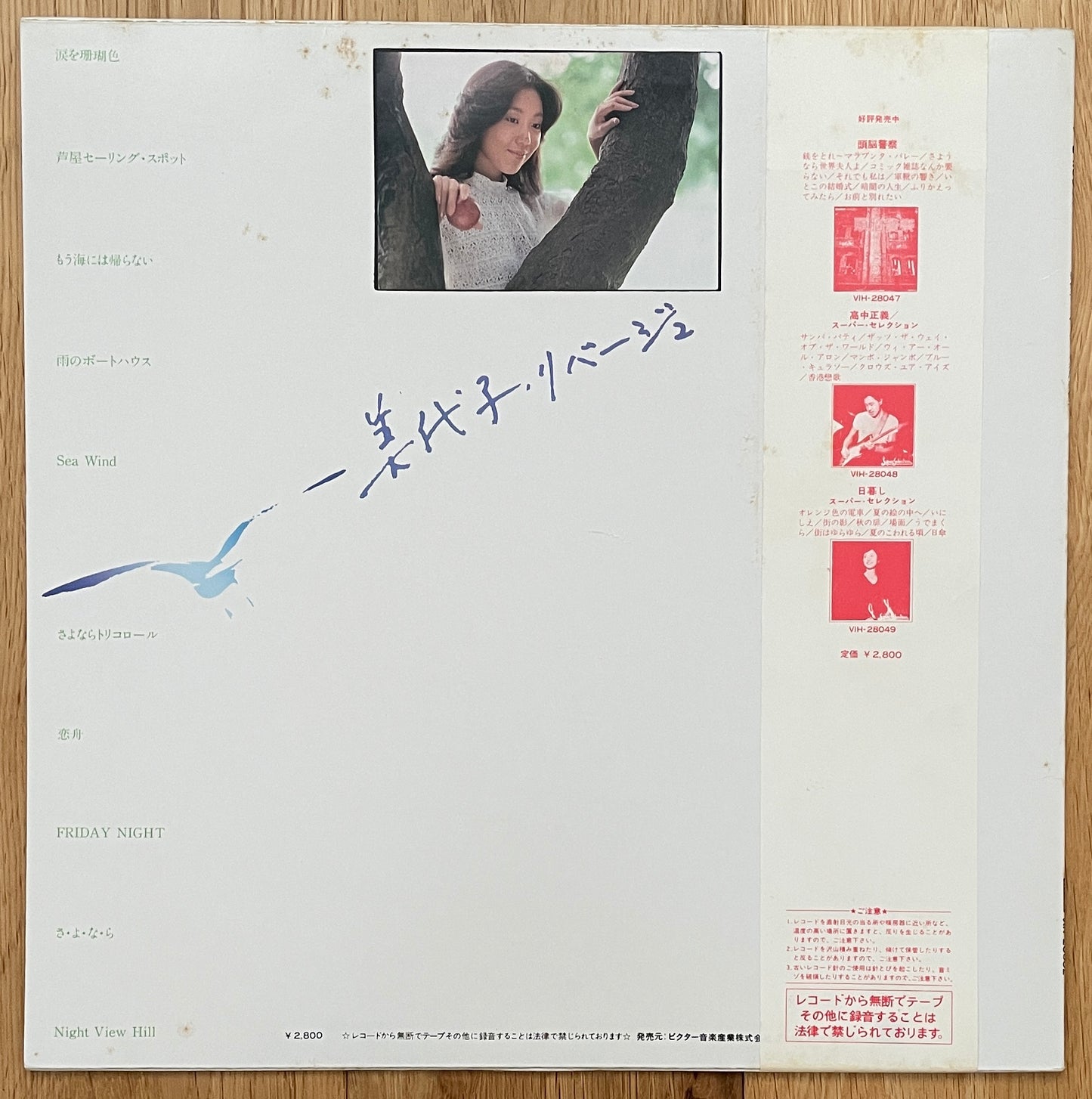Miyoko Nagao “美代子・リバージュ” (1981)
