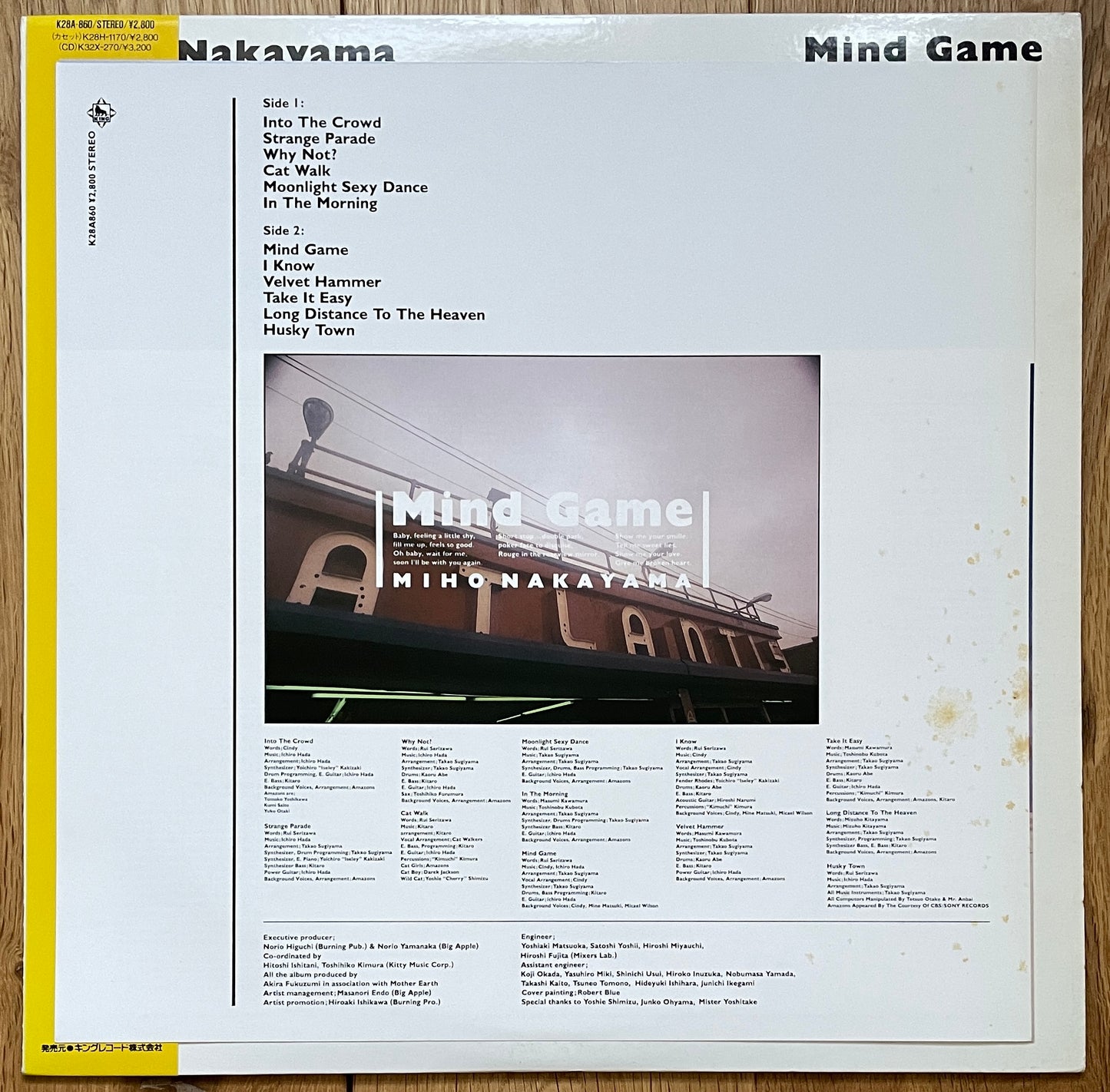 Miho Nakayama “Mind Game” (1988)