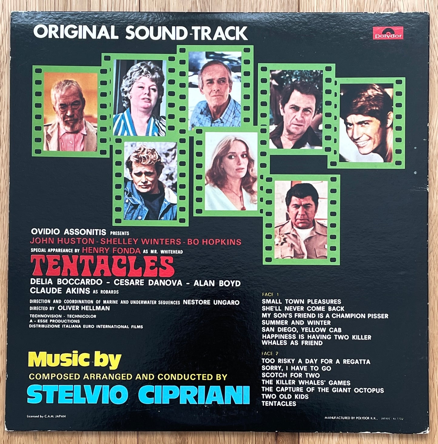 Stelvio Cipriani aka Steve Powder “Tentacles” (1977)