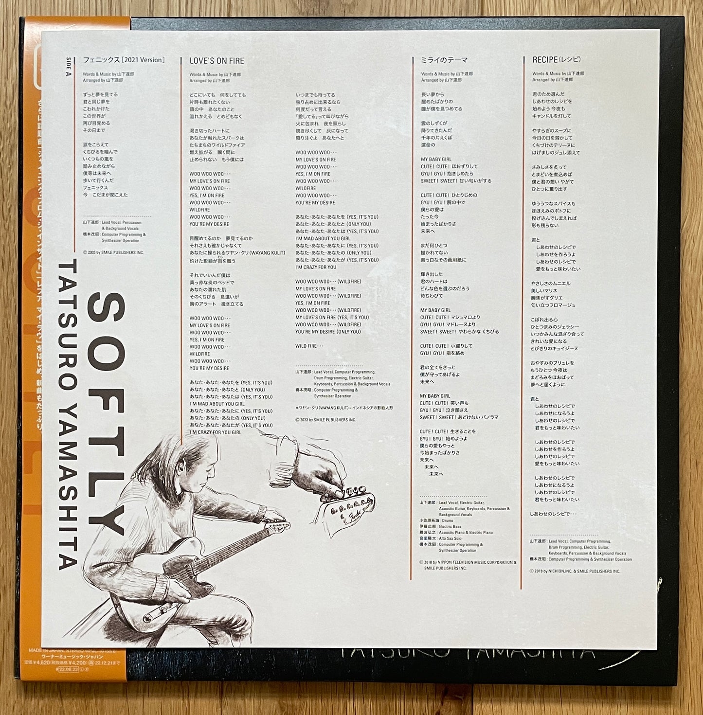 Tatsuro Yamashita "Softly" (2022)