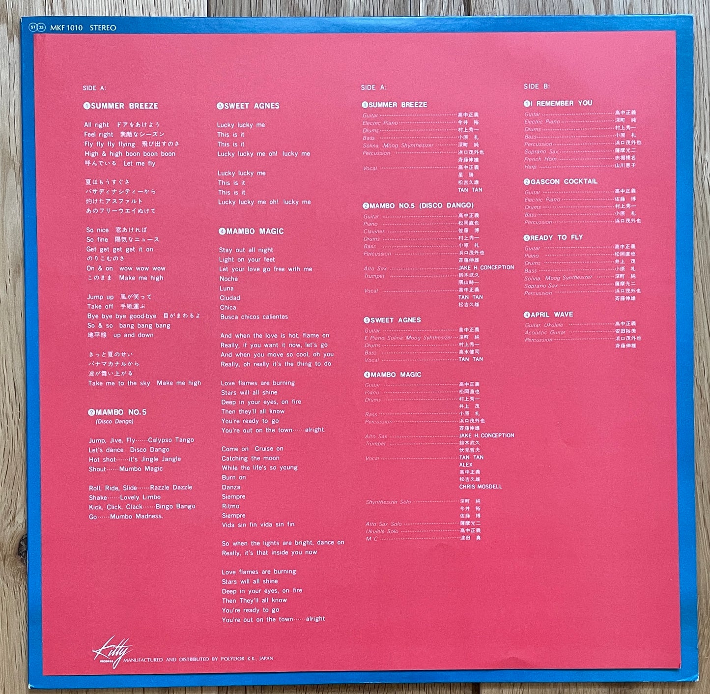 Masayoshi Takanaka “Takanaka” (1977)
