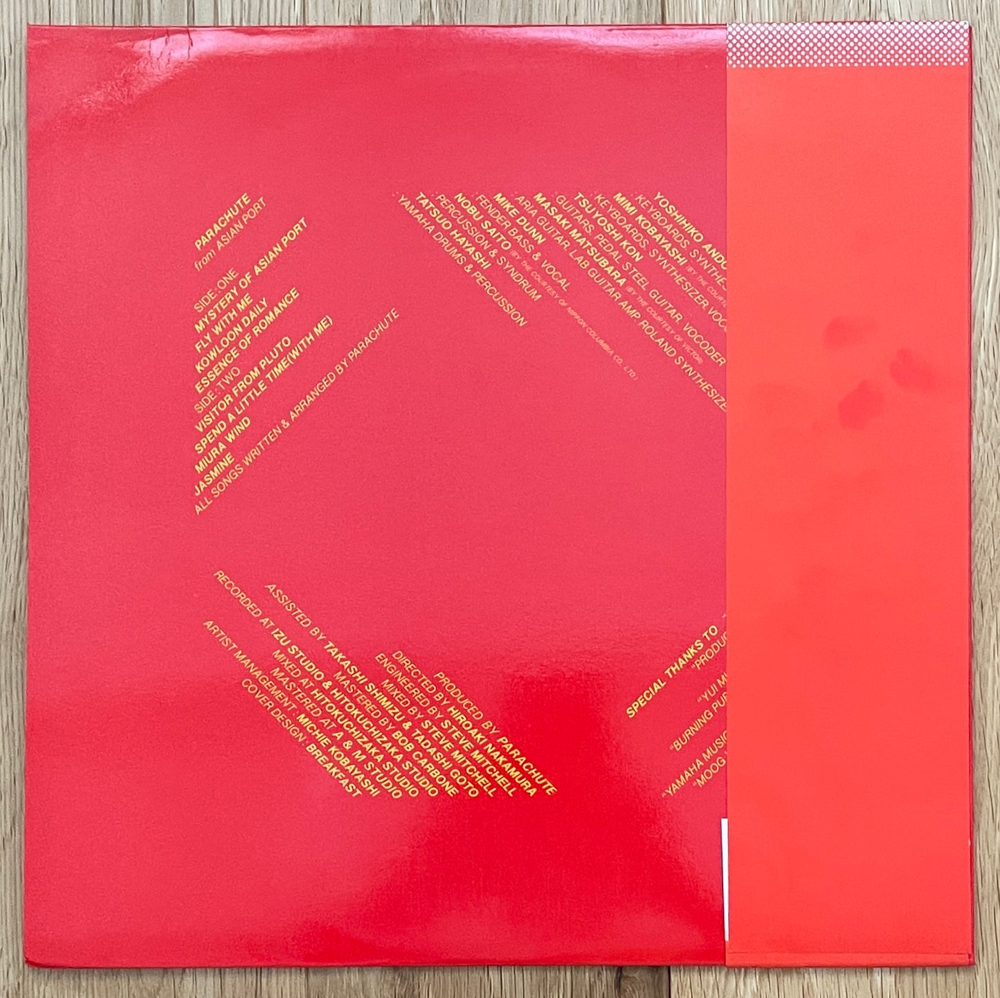 Parachute “From Asian Port” (1980)