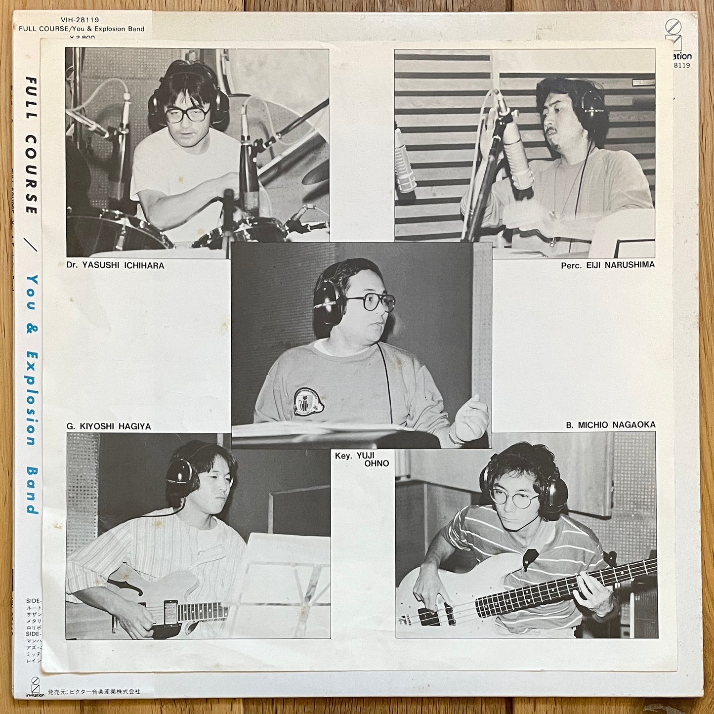 Yuji Ohno (You & The Explosion Band) “Full Course” (1983)