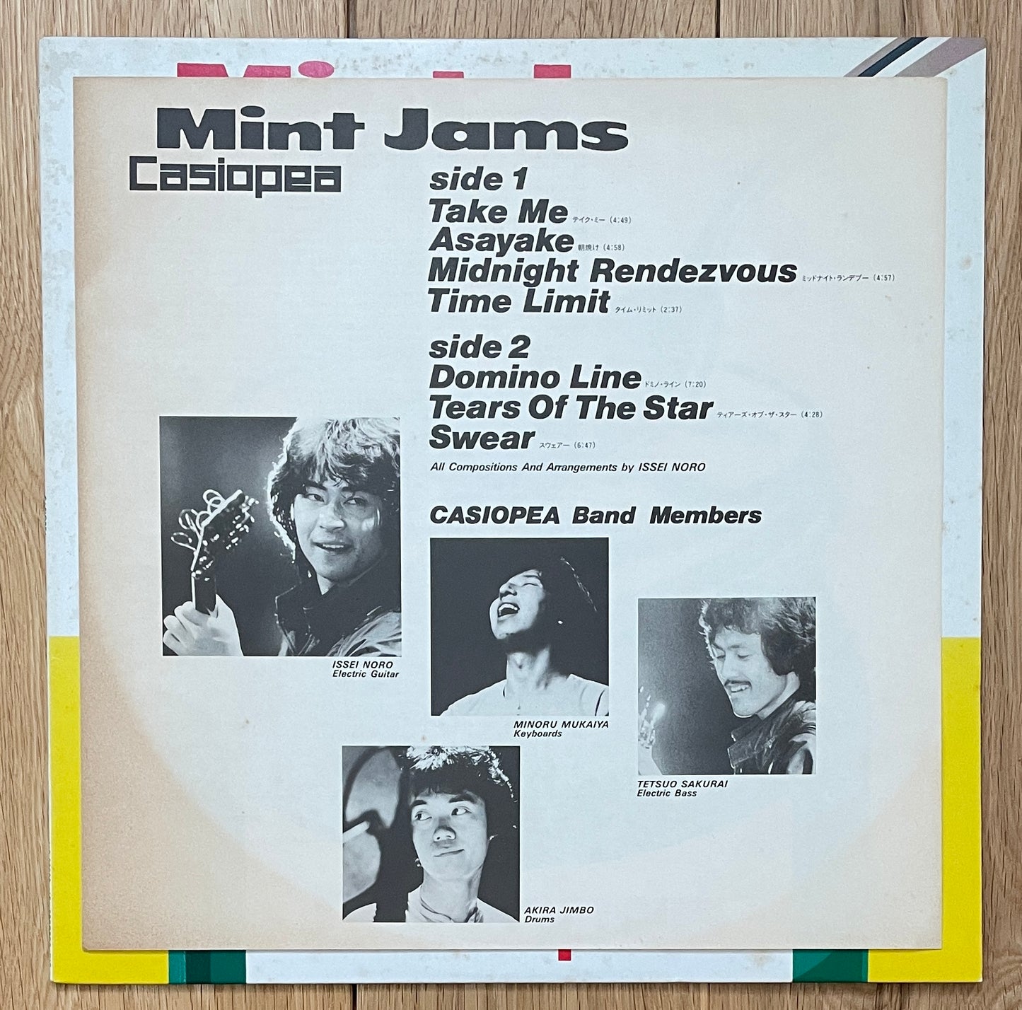 Casiopea “Mint Jams” (1982) 1st Press