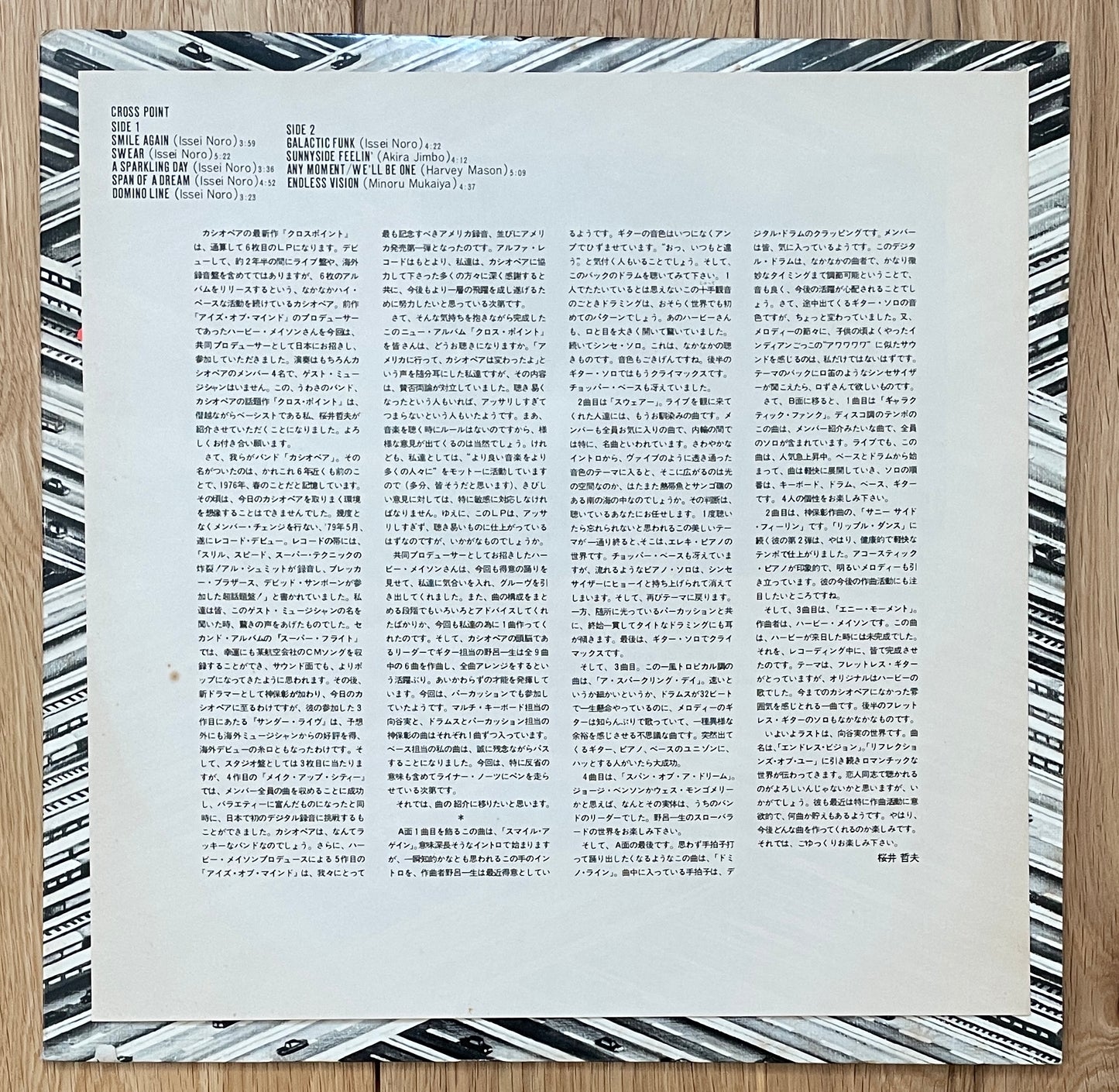 Casiopea “Cross Point” (1981)