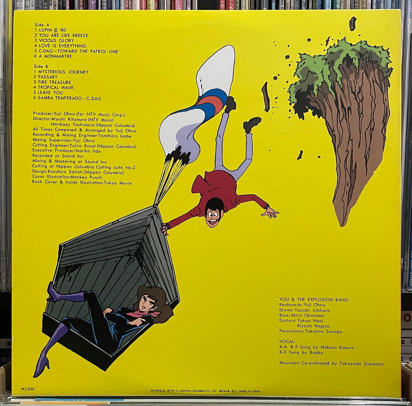 Yuji Ohno (You & The Explosion Band) “Lupin The 3rd” OST (1979)