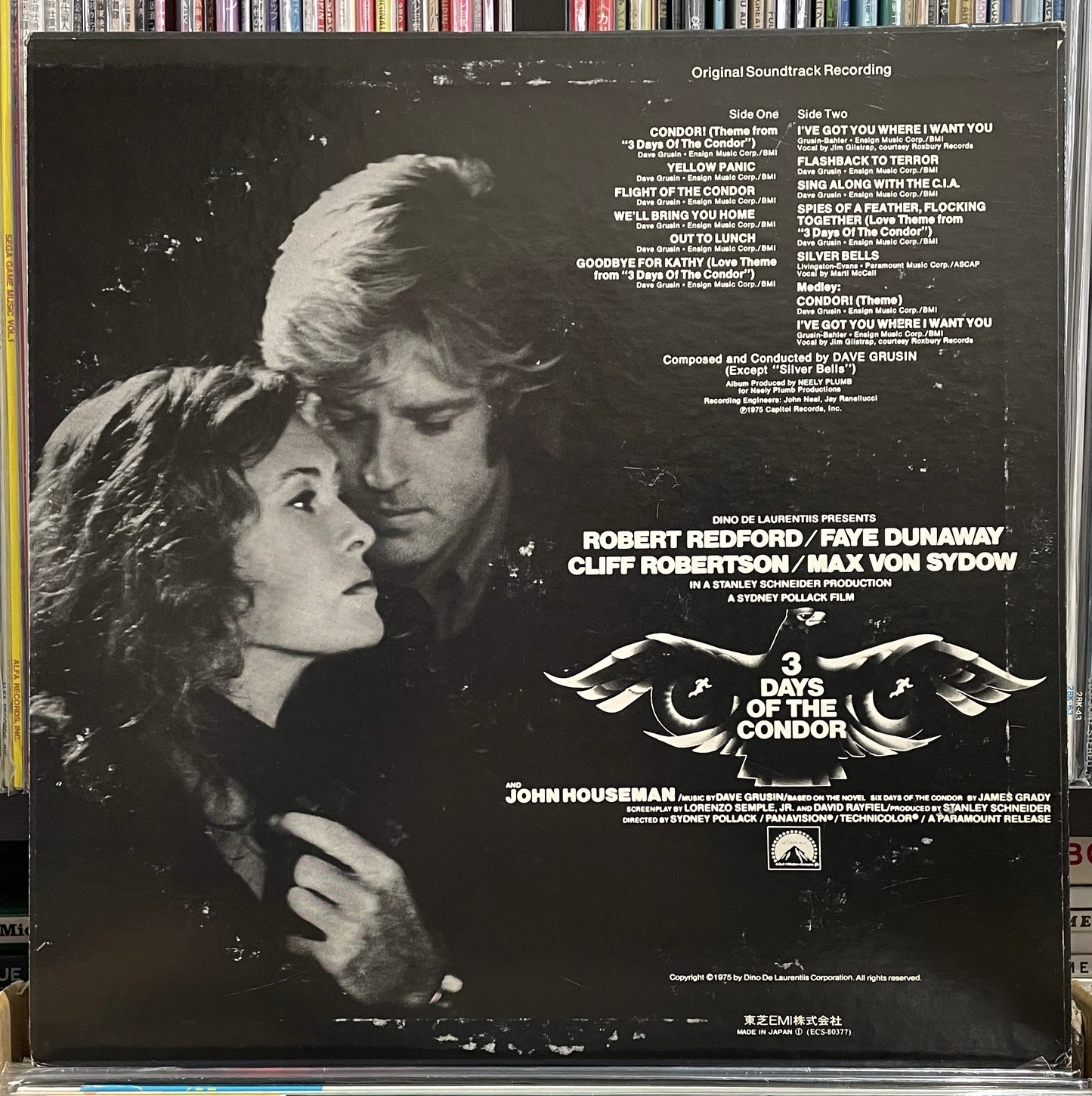 Dave Grusin “3 Days Of The Condor” OST (1975)