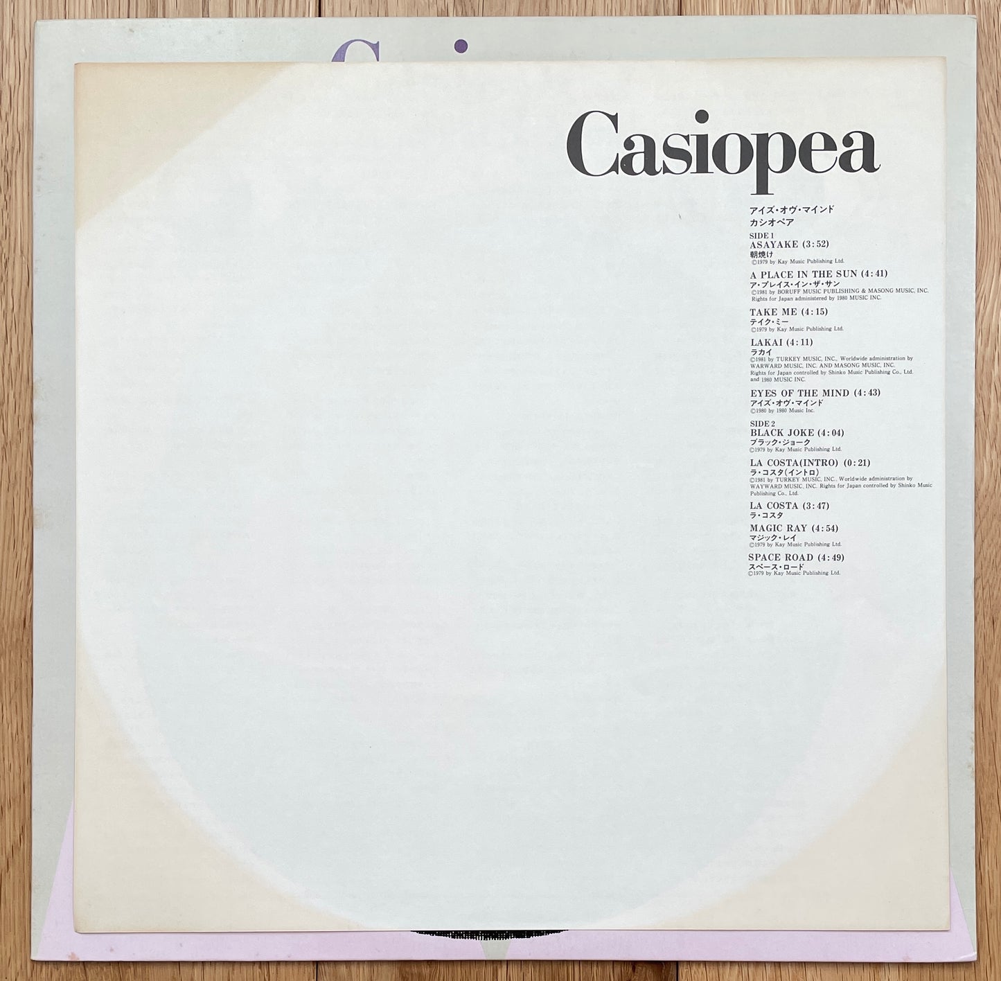 Casiopea “Eyes Of The Mind” (1981)