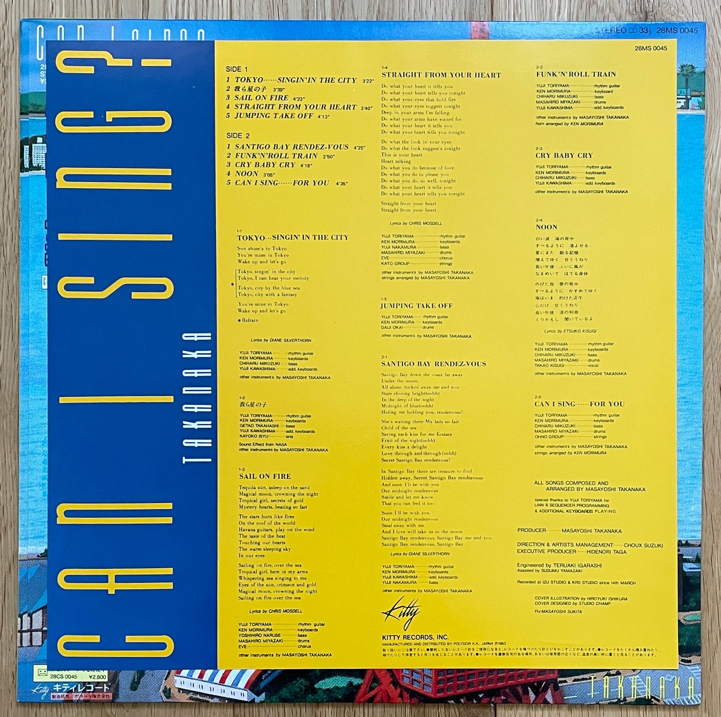 Masayoshi Takanaka "Can I Sing?" (1983)